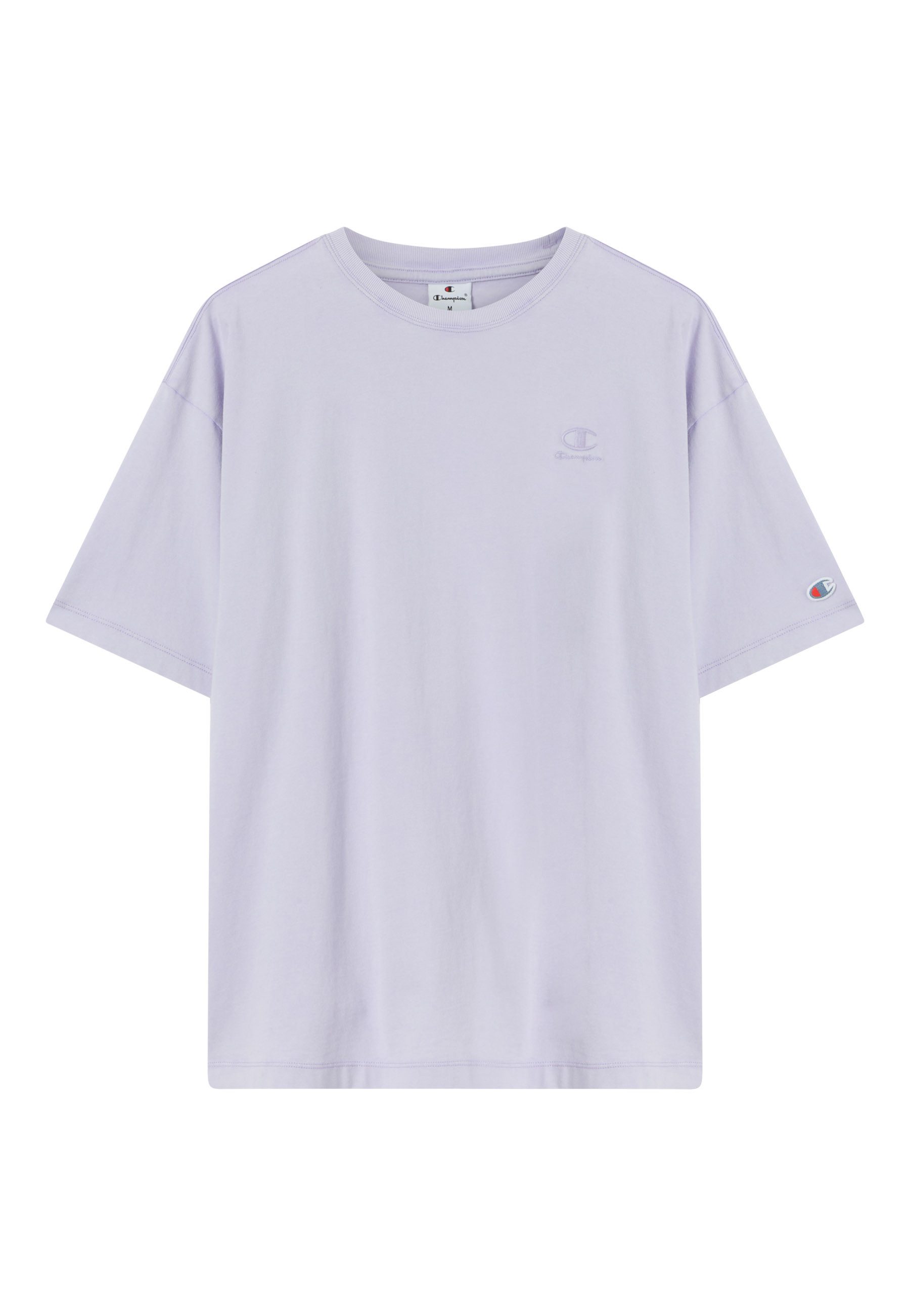 Champion T-Shirt ICONS WASH Oversize T-Shirt Kurzarm, für sportliche Aktivitäten und Freizeit, Rundhalsausschnitt