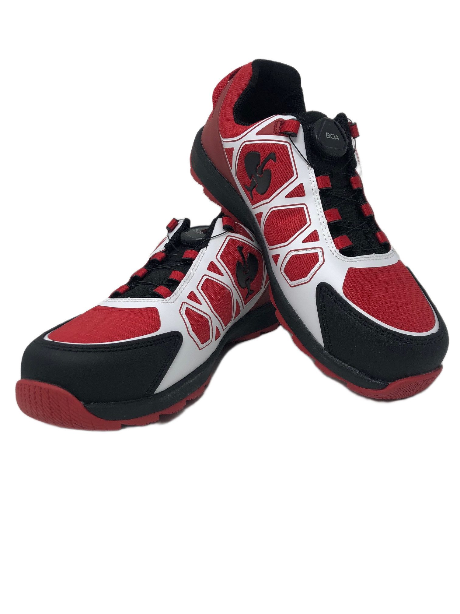 Engelbert Strauss S1 Sicherheitshalbschuhe e.s. Baham II low rot / schwarz Sicherheitsschuh rutschhemmend