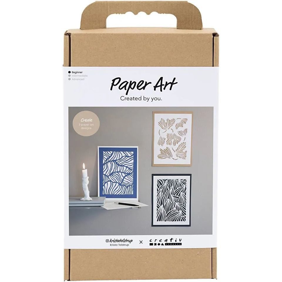 creativ company Kreativset Craft Kit Paper Art, (10-tlg)