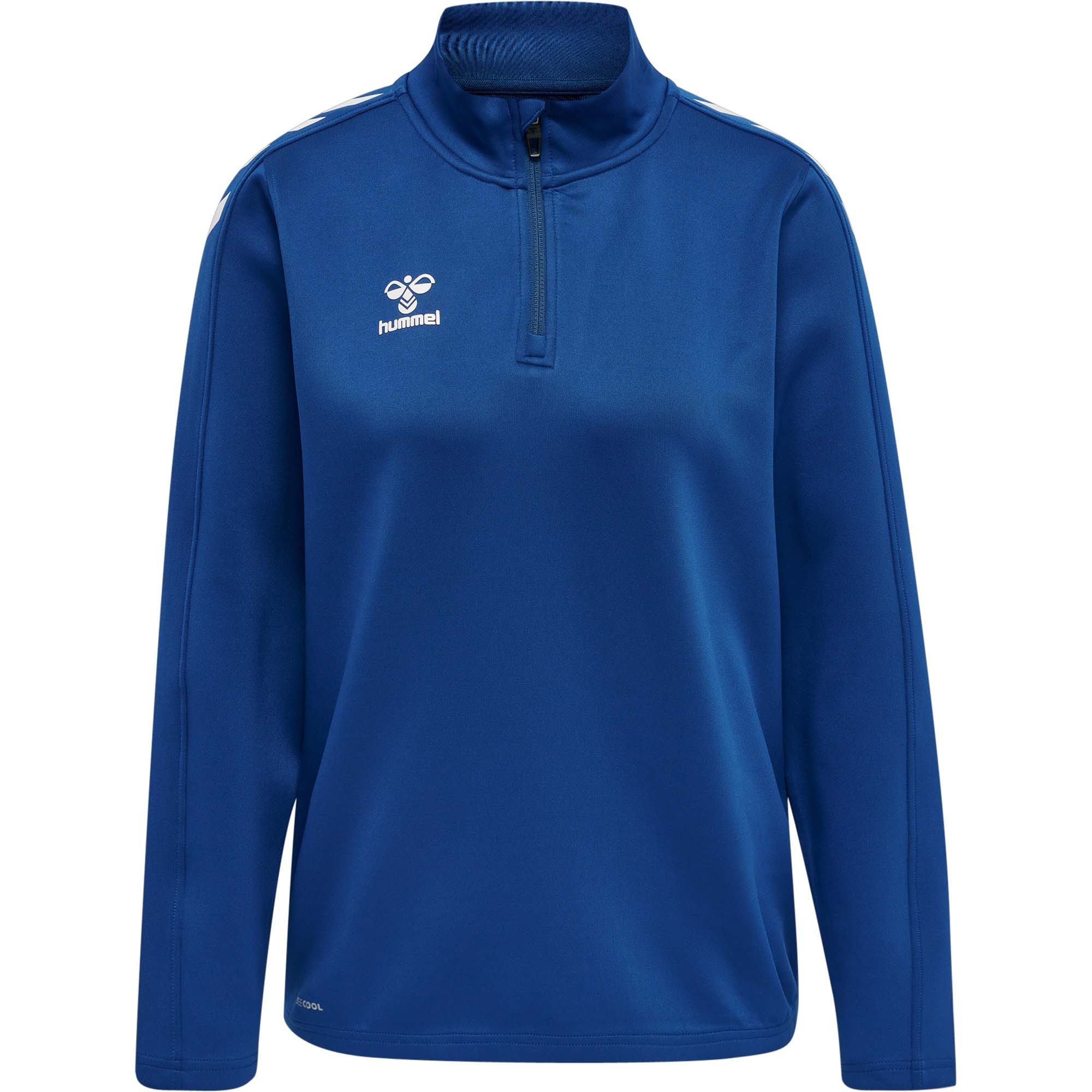hummel Fleecepullover Hummel Damen Trainingstop Core XK Half Zip Sweat Woman 211945