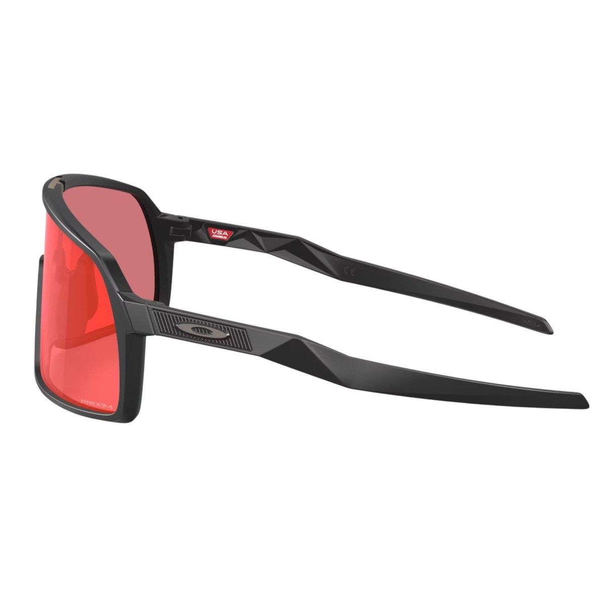 Oakley Sonnenbrille Sutro S (Glasfarbe: Prizm trail torch) schwarz matt - 1 Brille mit