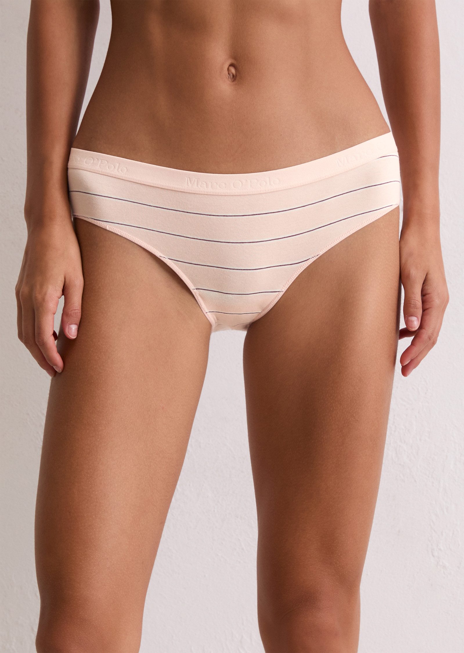 Marc O'Polo Hüftslip Essentials (3er Pack) Baumwollmix, elastischer Bund, a günstig online kaufen