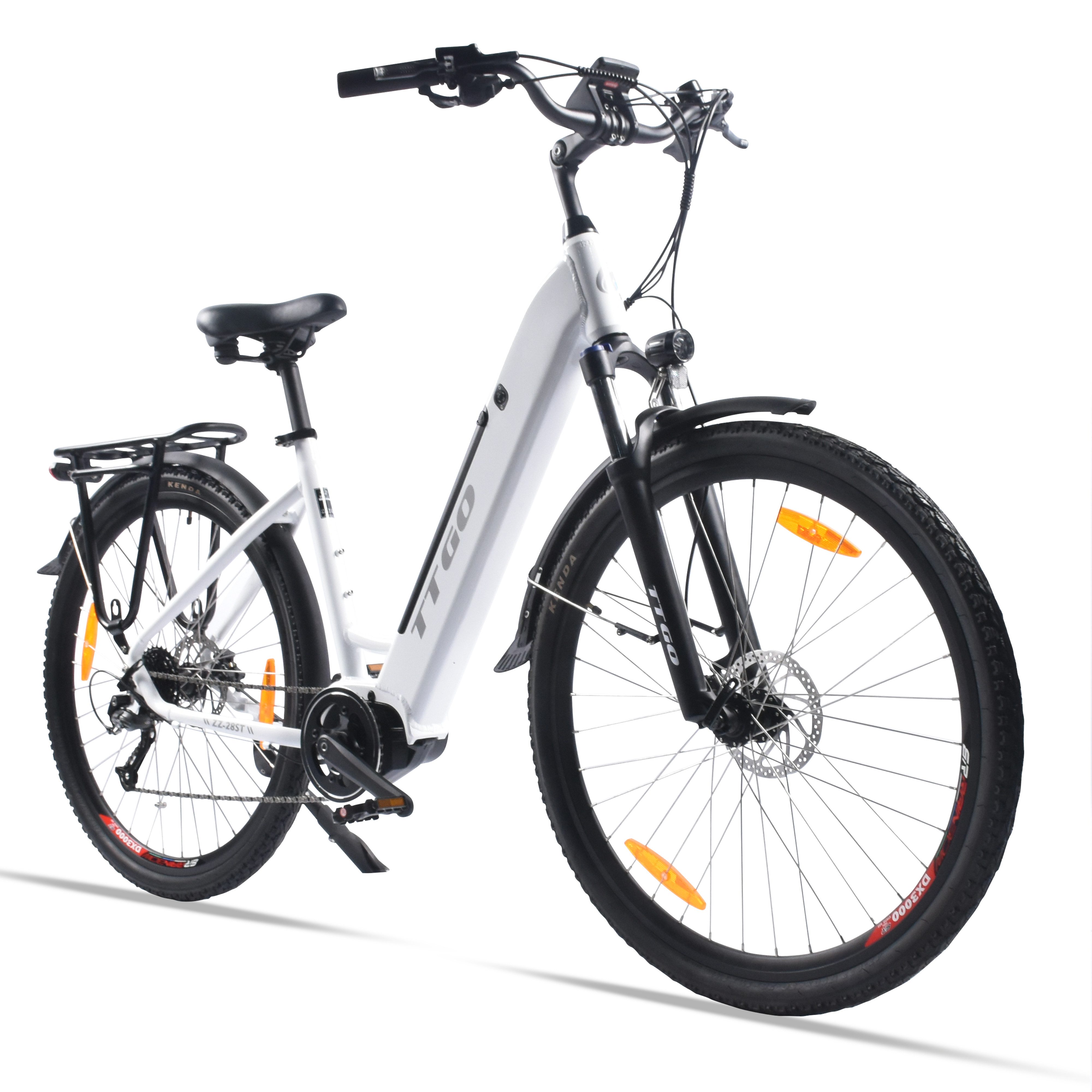 E-Bike 28 Zoll Elektrofahrrad Für Damen und Herren, E-Cityrad 250W HeckMotor