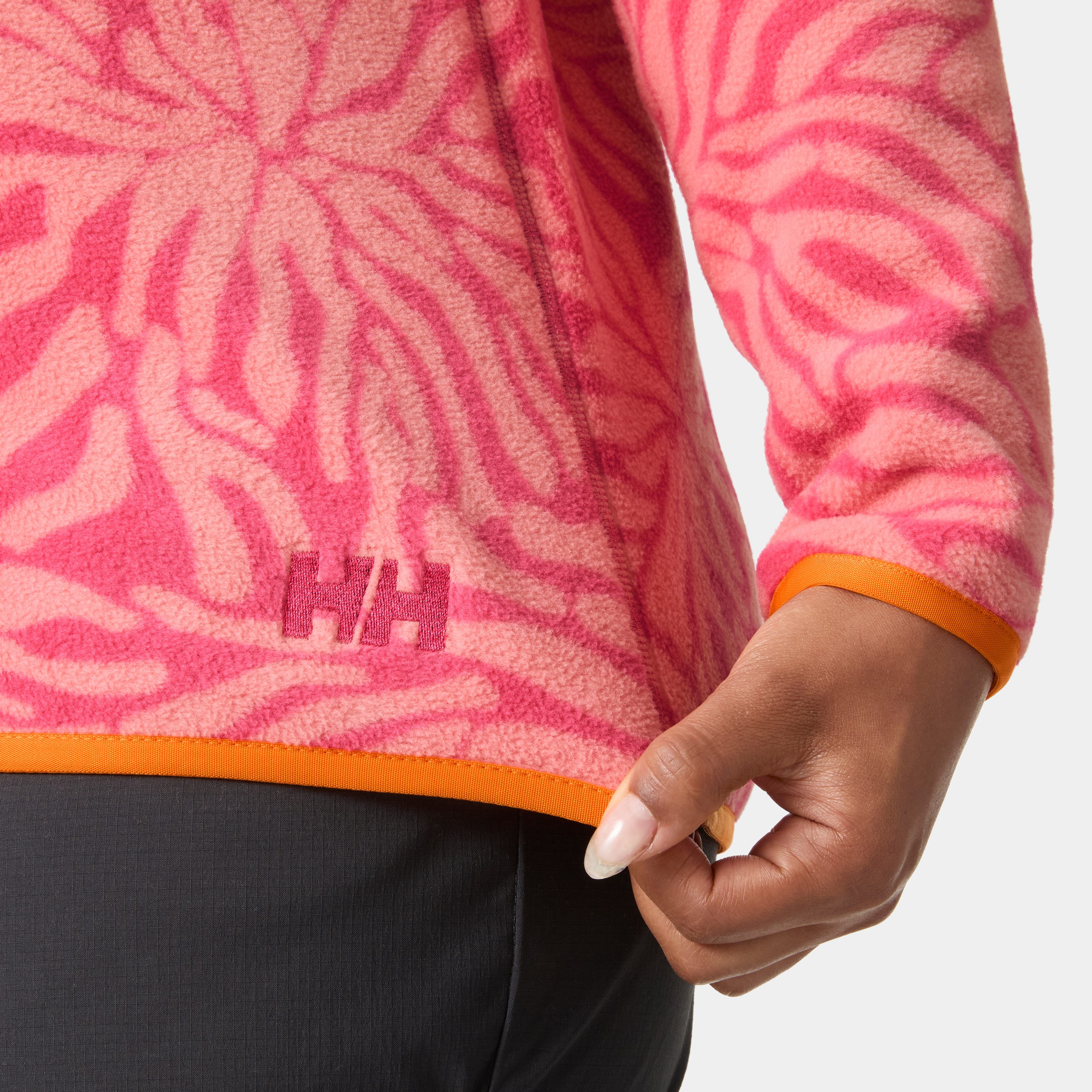 Helly Hansen Strickfleece-Pullover MARIDALEN PRINTED FLEECE für Erwachsene, sportlicher Stil, für Alltag und Freizeit
