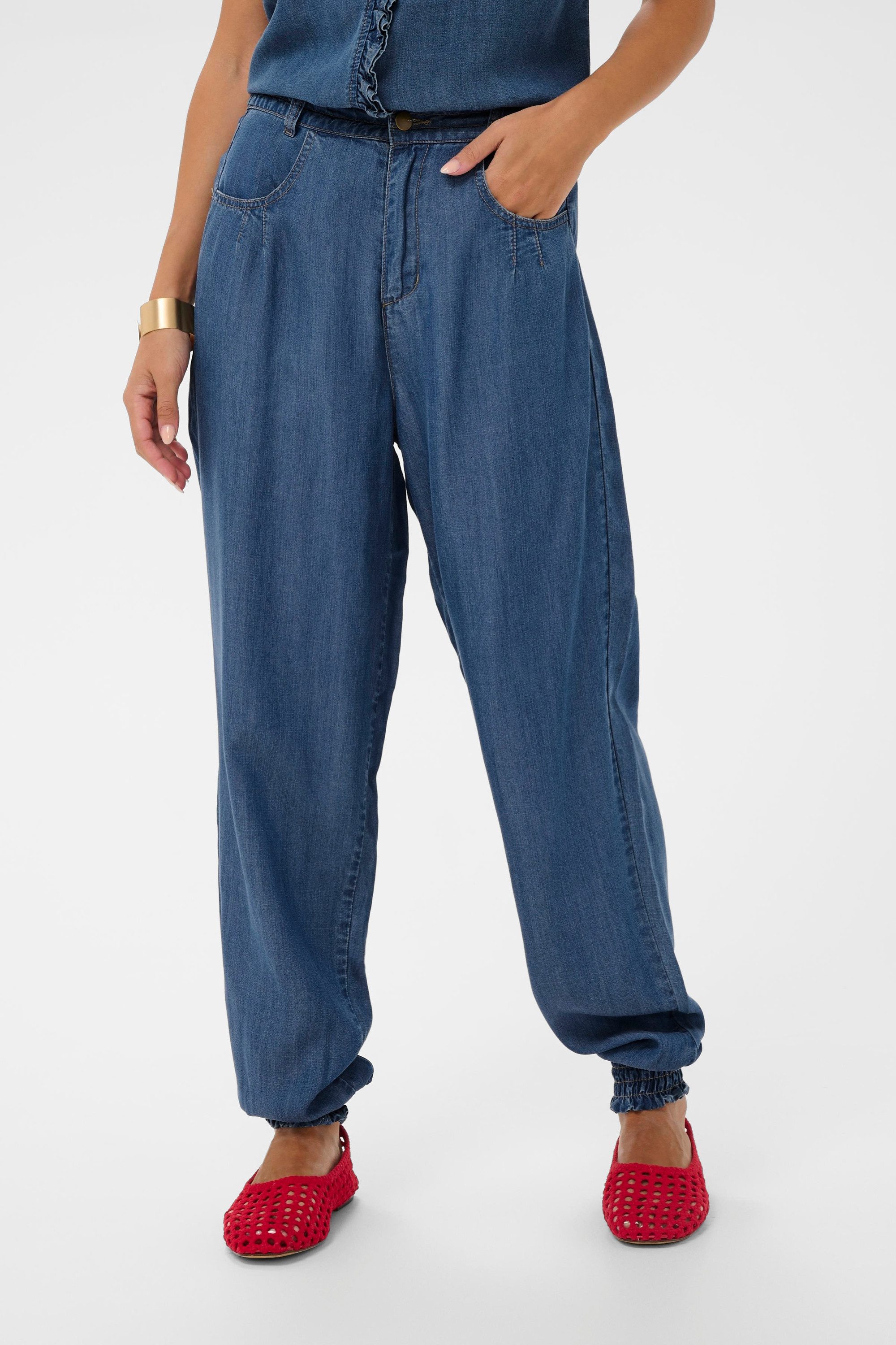 Cream Stoffhose Casual Hose CRMolly