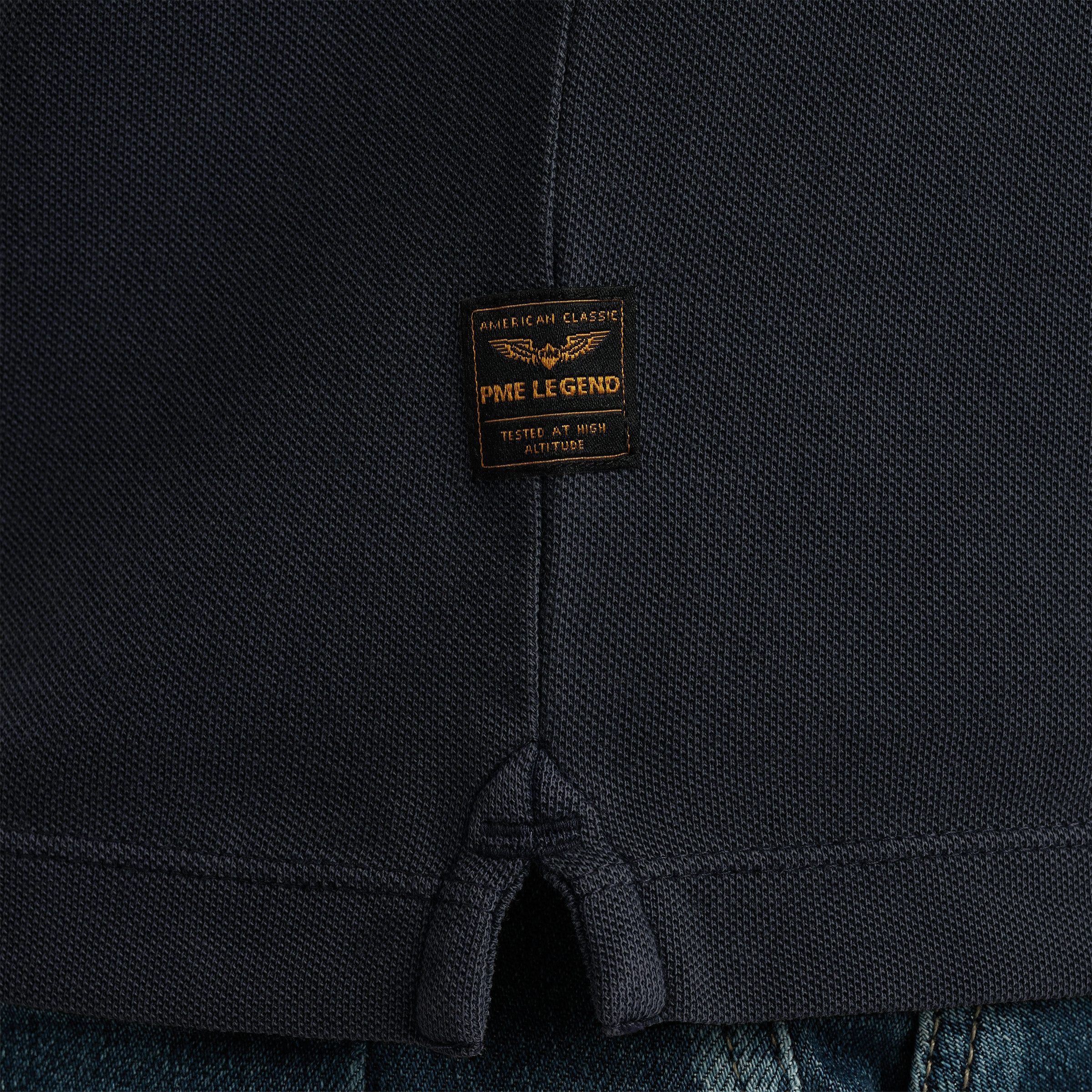 PME LEGEND Poloshirt mit Logo Stickerei