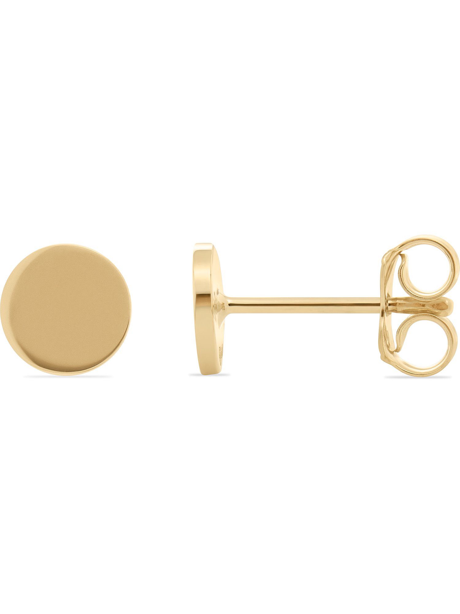 FAVS Paar Ohrstecker FAVS Damen-Ohrhänger 375er Gelbgold