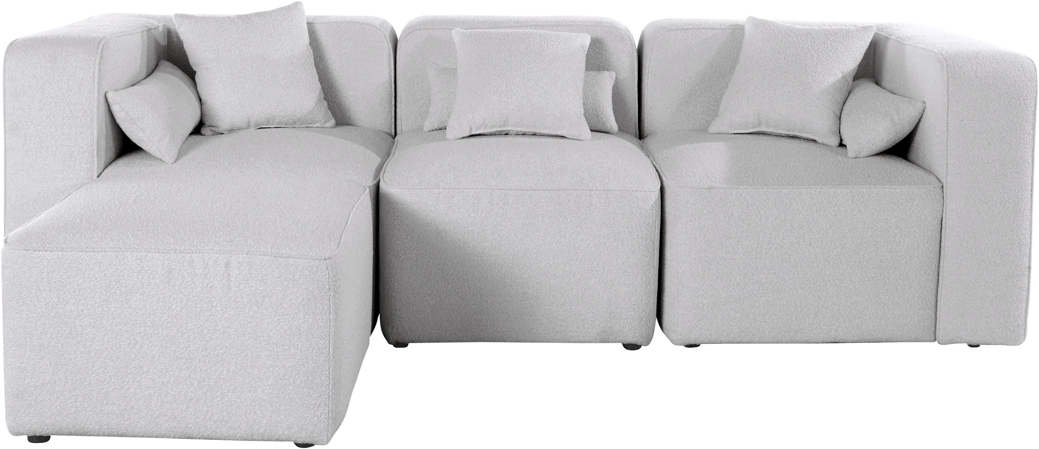 Home affaire 3-Sitzer Sundstrup L-Form, Modulserie, individuelle Zusammenstellung