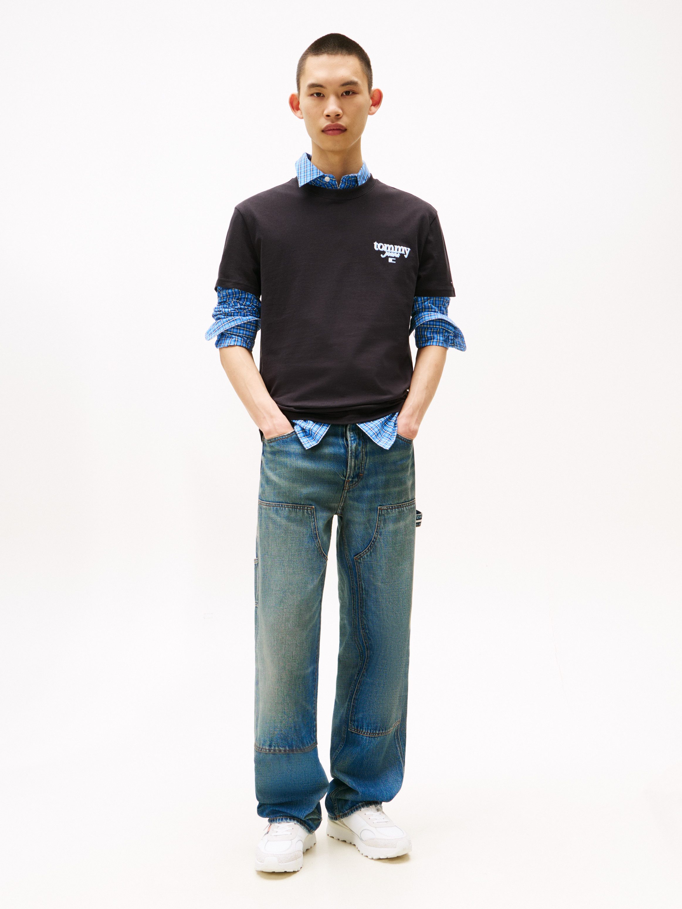 Tommy Jeans T-Shirt TJM REG SIGNATURE CITY TEE mit großem Rückenprint günstig online kaufen