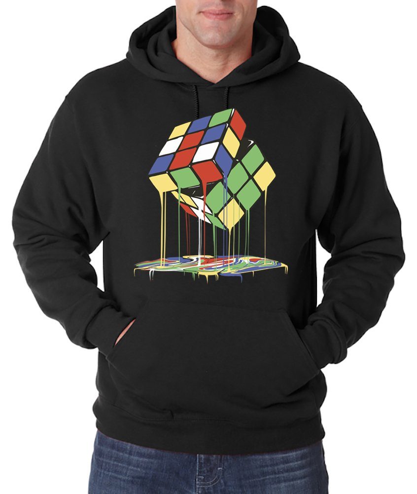 Kapuzenpullover Magic Cube Melting Herren Hoodie Pullover