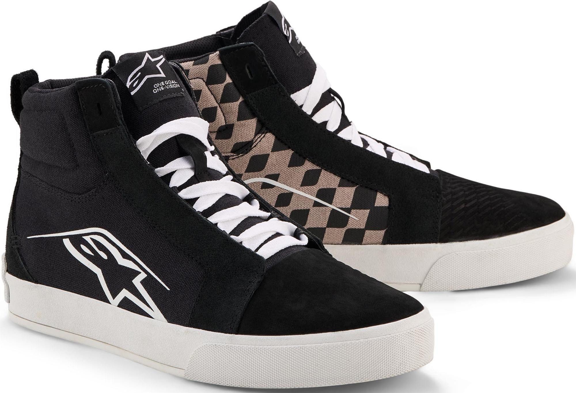 Alpinestars Ride-63 Canvas Motorrad Schuhe Motorradstiefel Atmungsaktiv protektoren