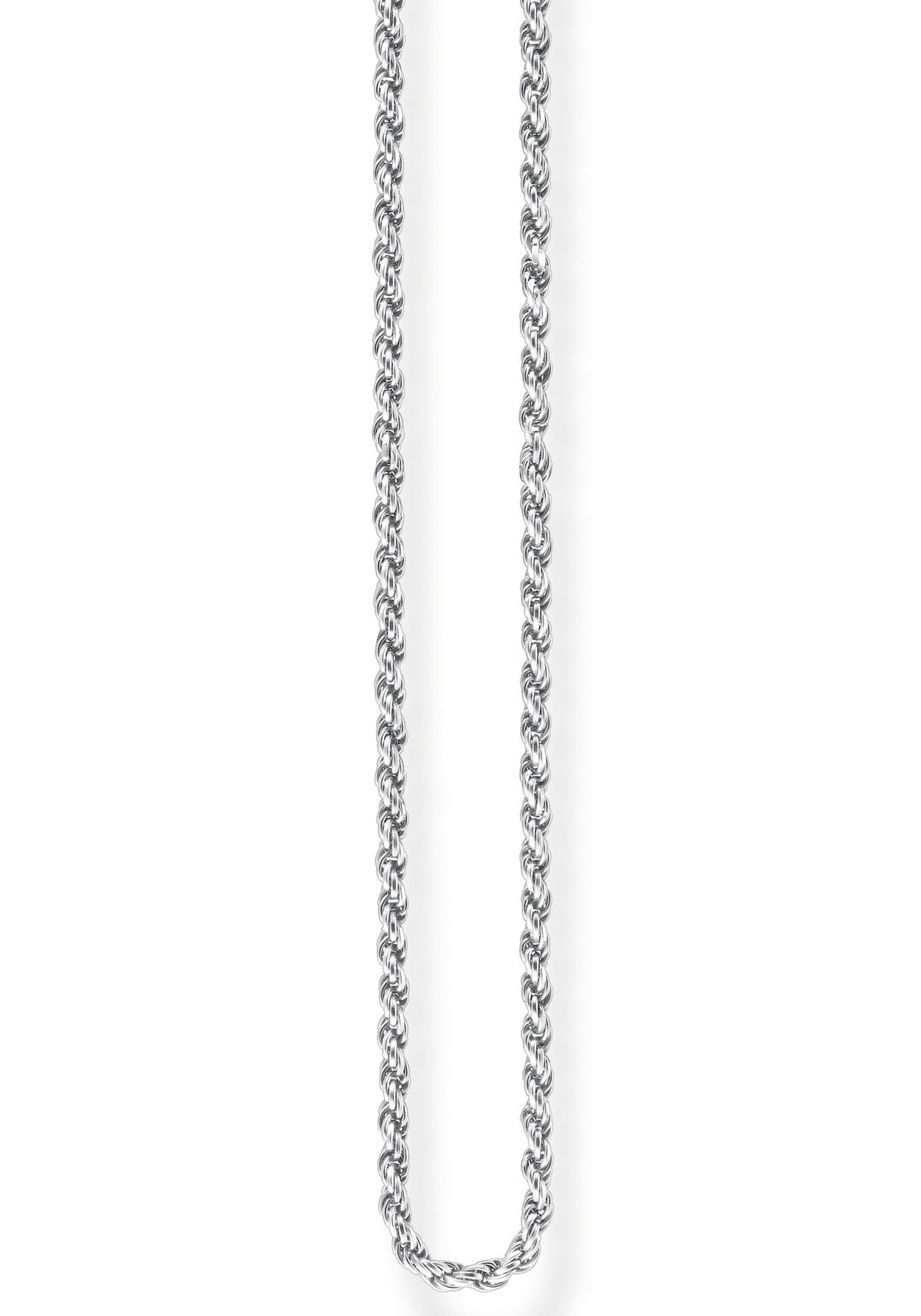 THOMAS SABO Collierkettchen Kordelkettengliederung, 1,0 mm breit, KE1348