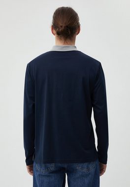 Finn Flare Langarmshirt mit Polokragen