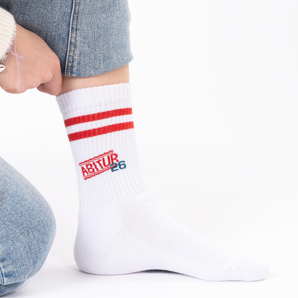 OCCULTO Tennissocken Damen & Herren Abi Tennissocken 3er Pack (Modell: Abi) (3-Paar)
