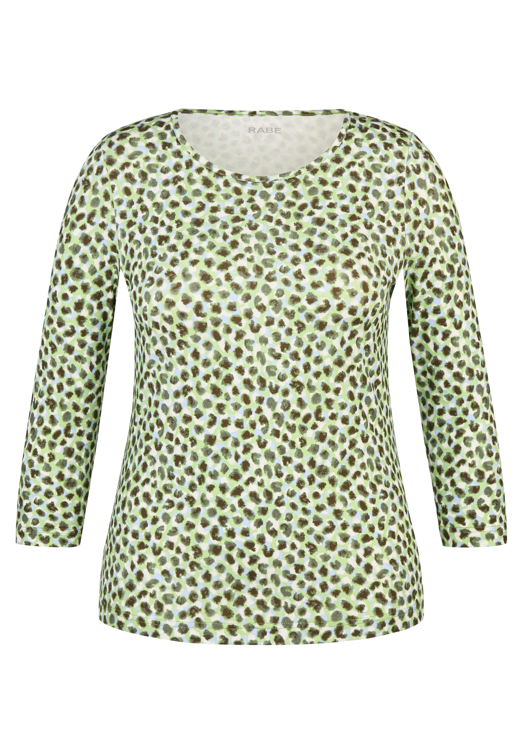 Rabe 3/4-Arm-Shirt mit Animal-Print günstig online kaufen