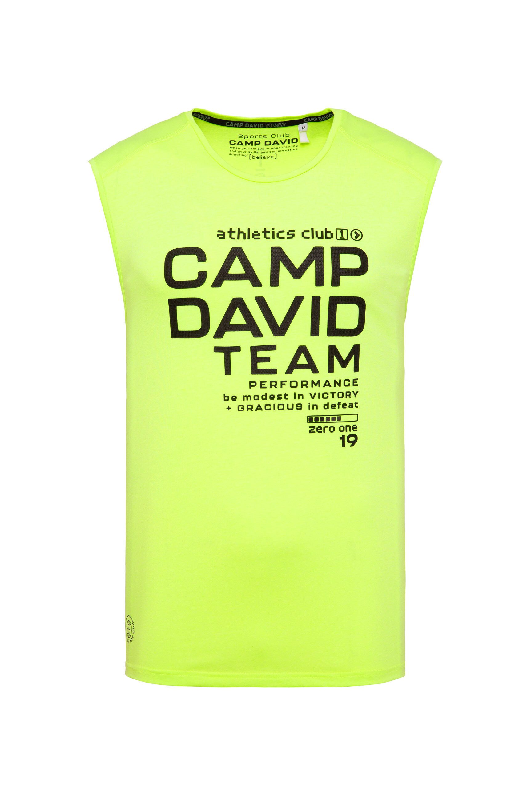 CAMP DAVID Rundhalsshirt mit Baumwolle günstig online kaufen