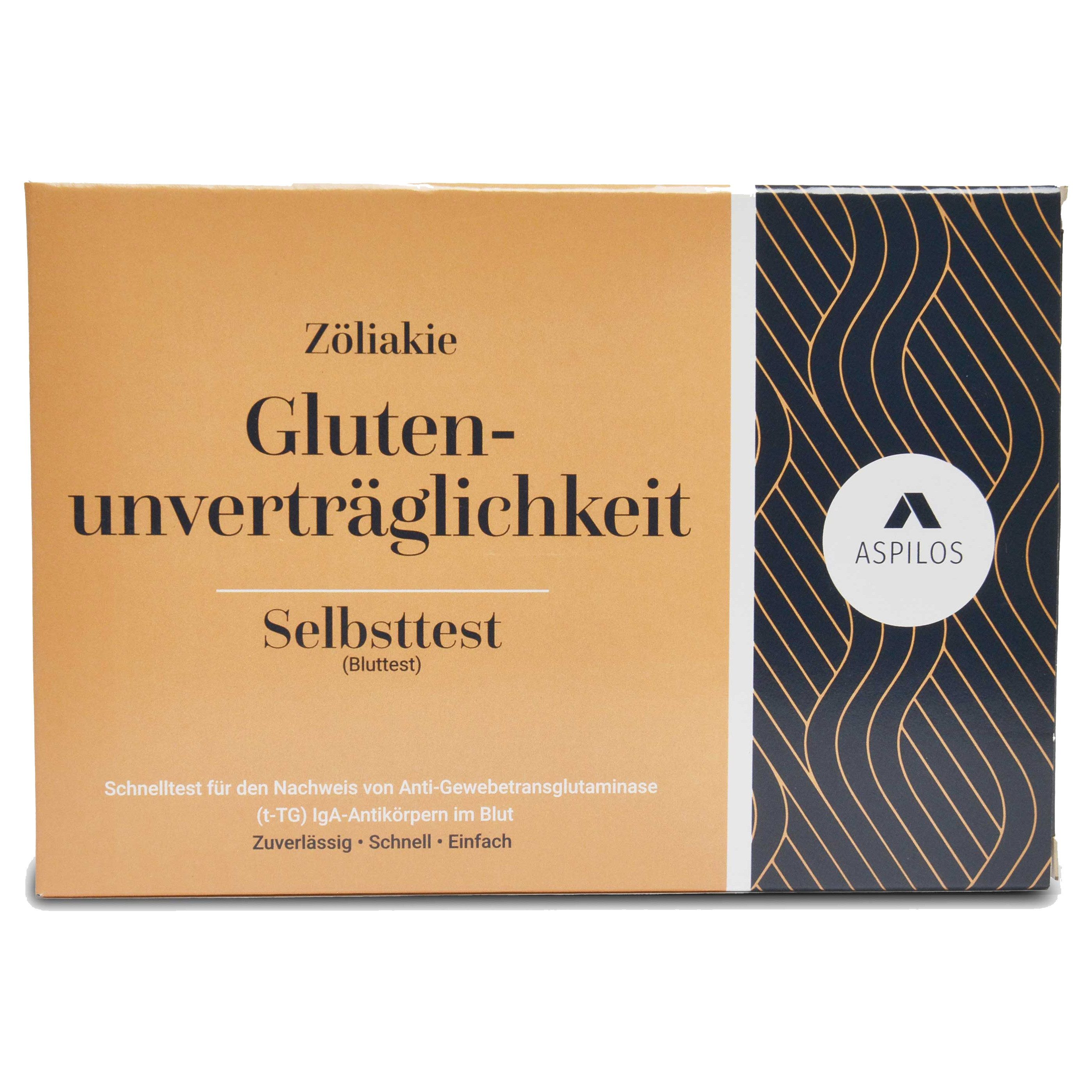 PSA-Schnelltest Glutenunverträglichkeit (Zöliakie) Selbsttest für Zuhause
