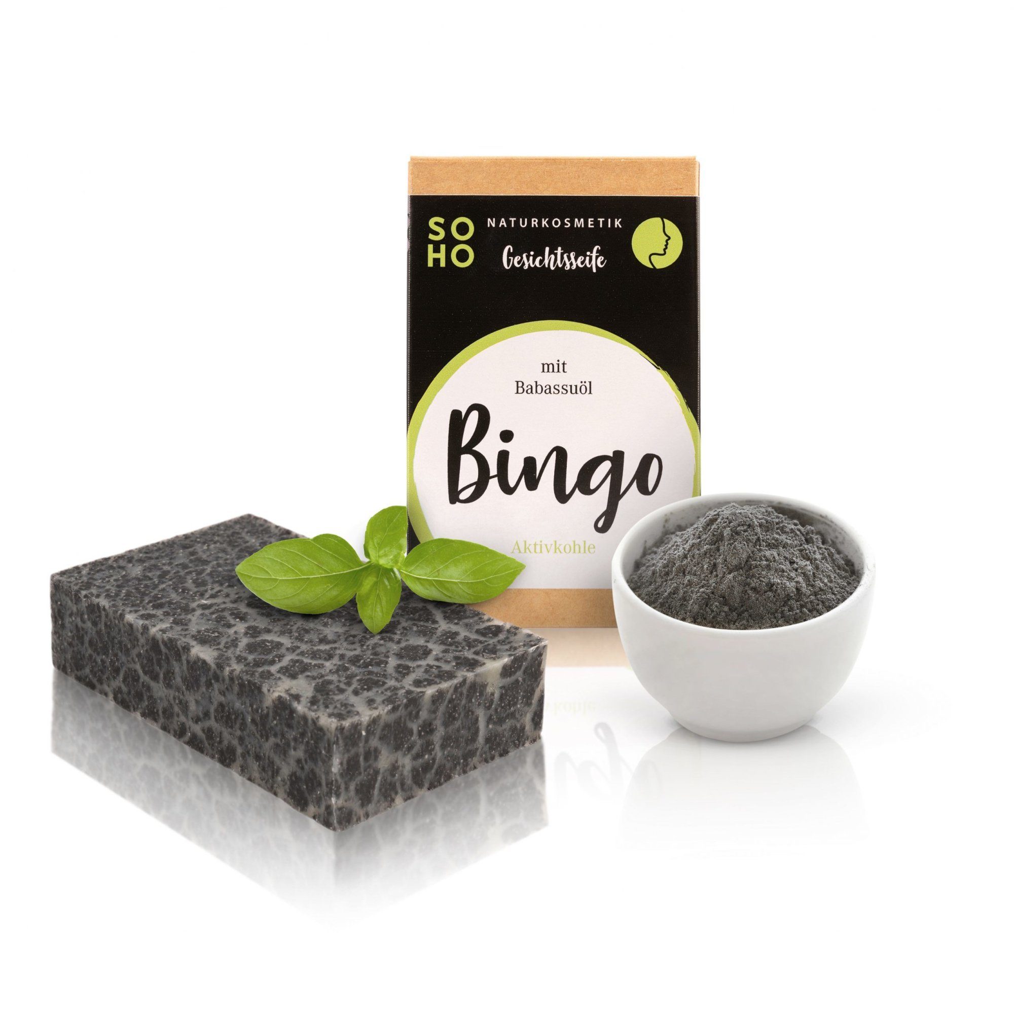Gesichtsseife BINGO Feste Gesichtsreinigung