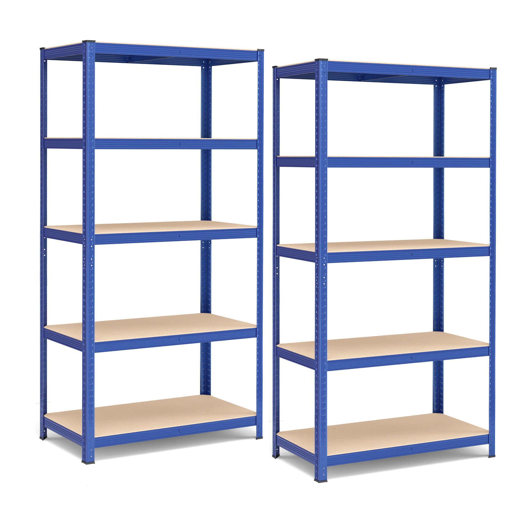 SONGMICS Schwerlastregal Lagerregale, 2-tlg., 200 x 100 x 50 cm, bis 875 kg günstig online kaufen