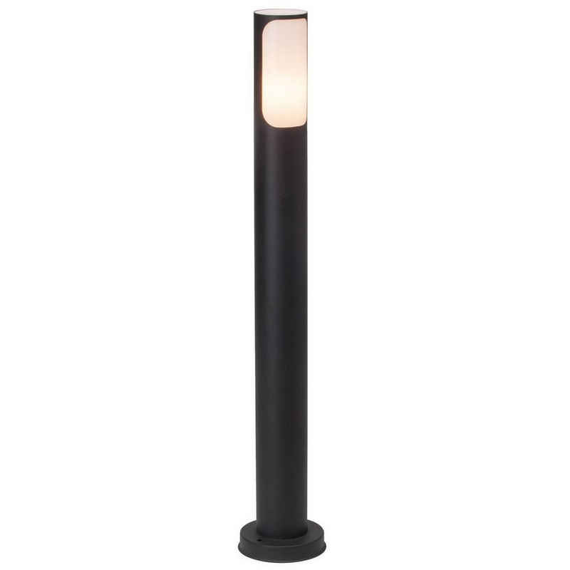 Brilliant Außen-Stehlampe Gap, Lampe Gap Außenstandleuchte anthrazit 1x A60, E27, 20W, geeignet für