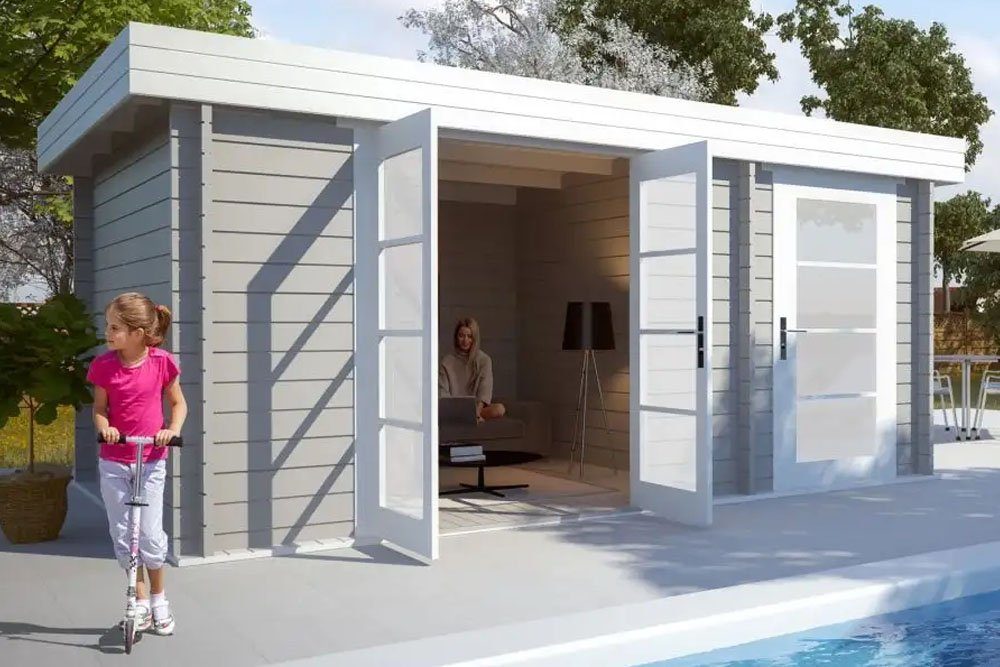 Thumbnail - Alpholz Gartenhaus Modern-E, BxT: 510x359 cm