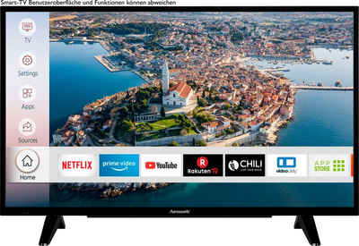 Hanseatic 39H510HDS LED-Fernseher (98 cm/39 Zoll, HD ready, Smart-TV)