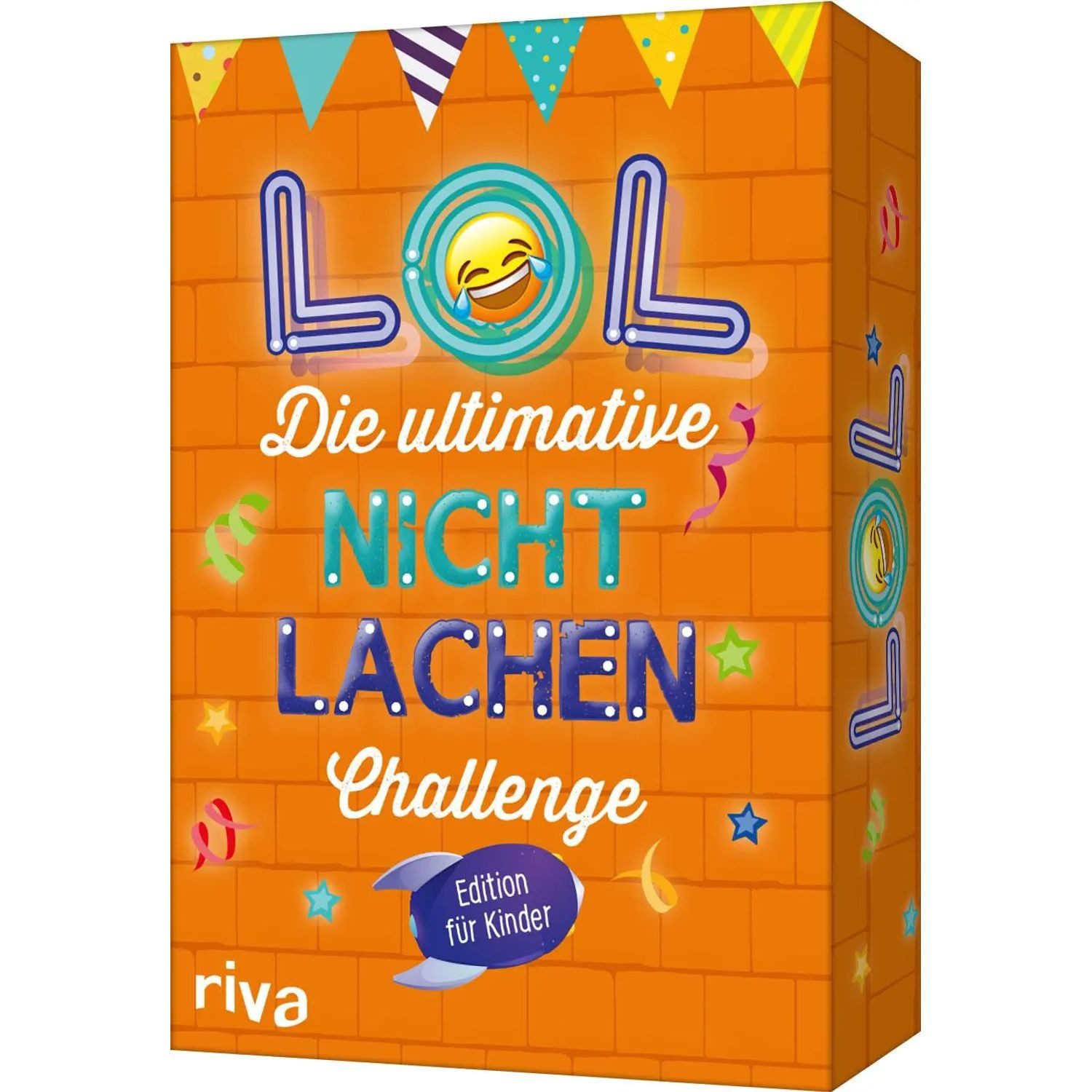 Riva Spiel LOL - Die ultimative Nicht-lachen-Challenge - Edition für Kinder