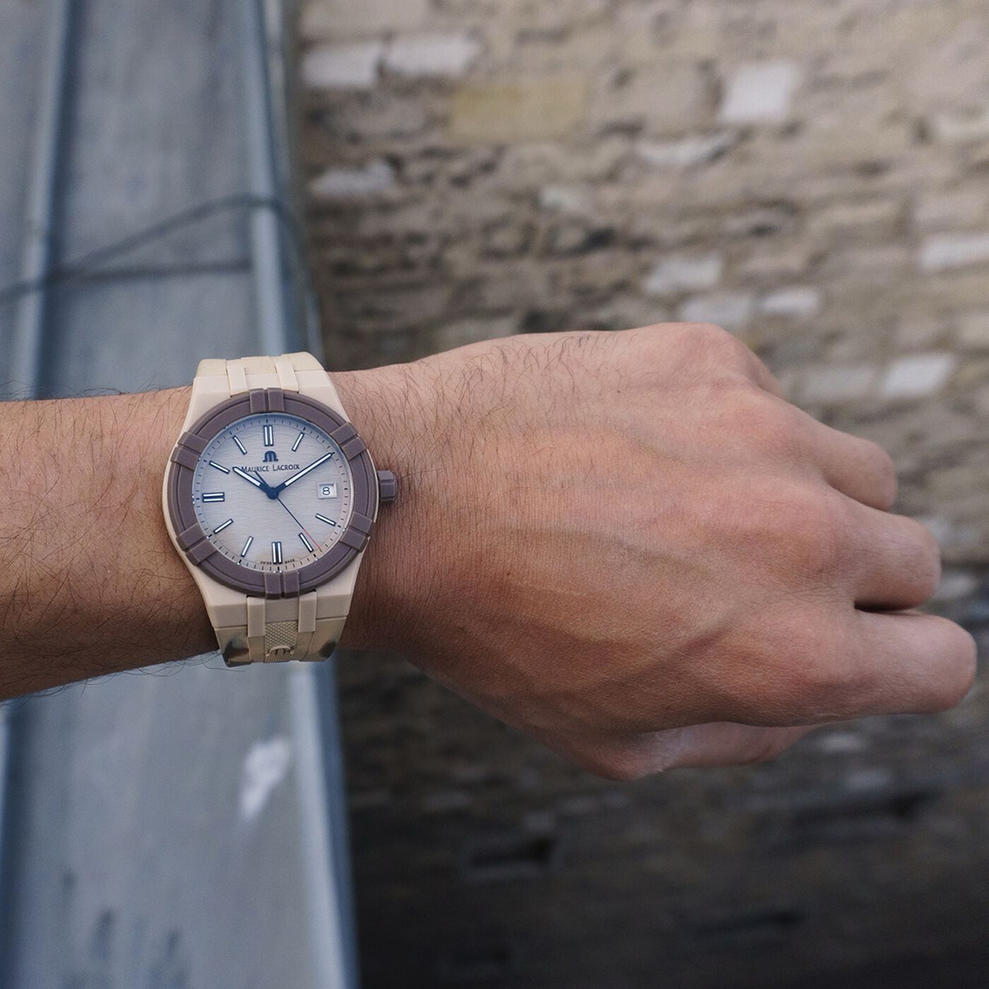 MAURICE LACROIX Quarzuhr AIKON TIDE CAMO 40mm REF AI2008-IJJIZ-000-0 günstig online kaufen