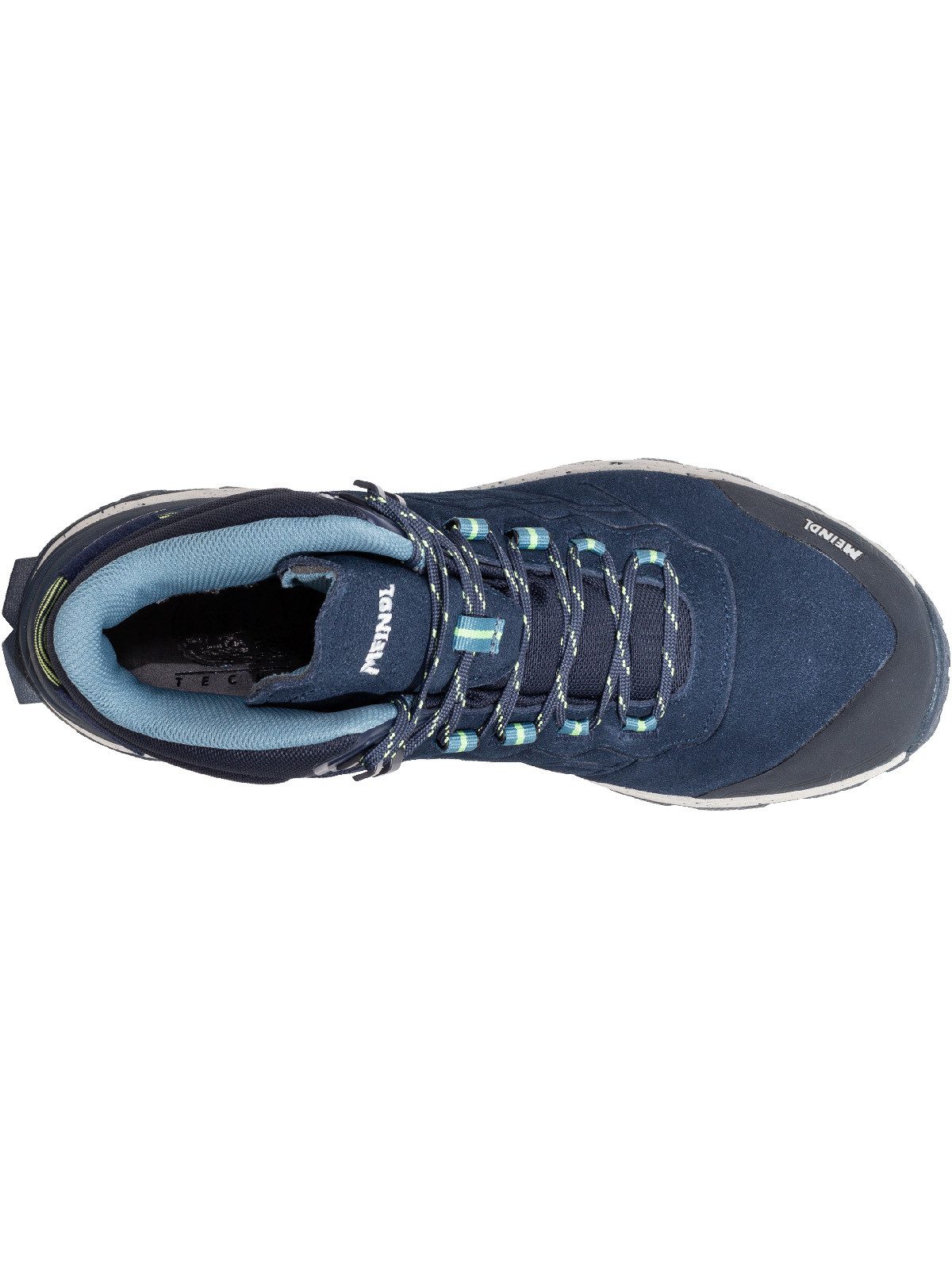 Meindl Meindl Dallas Lady Mid GORE-TEX marine/lemon Wanderschuh GORE-TEX® – Winddicht, wasserdicht und atmungsaktiv