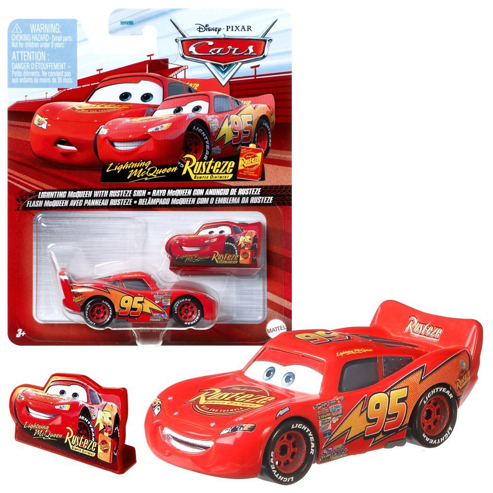 Disney Cars Spielzeug-Rennwagen Lightning mit Sign günstig online kaufen