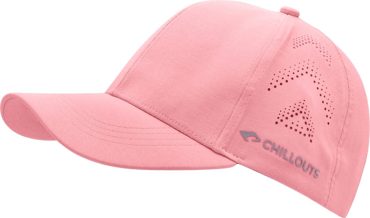 chillouts Baseball Cap Philadelphia mit Stanzung und UV-Schutz 50+ 93-pink | Baseball Caps