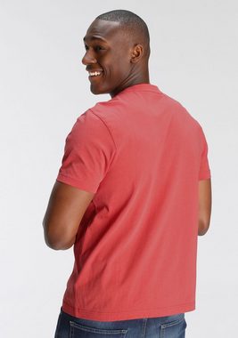 DELMAO T-Shirt mit modischem Brustlabel - NEUE MARKE!