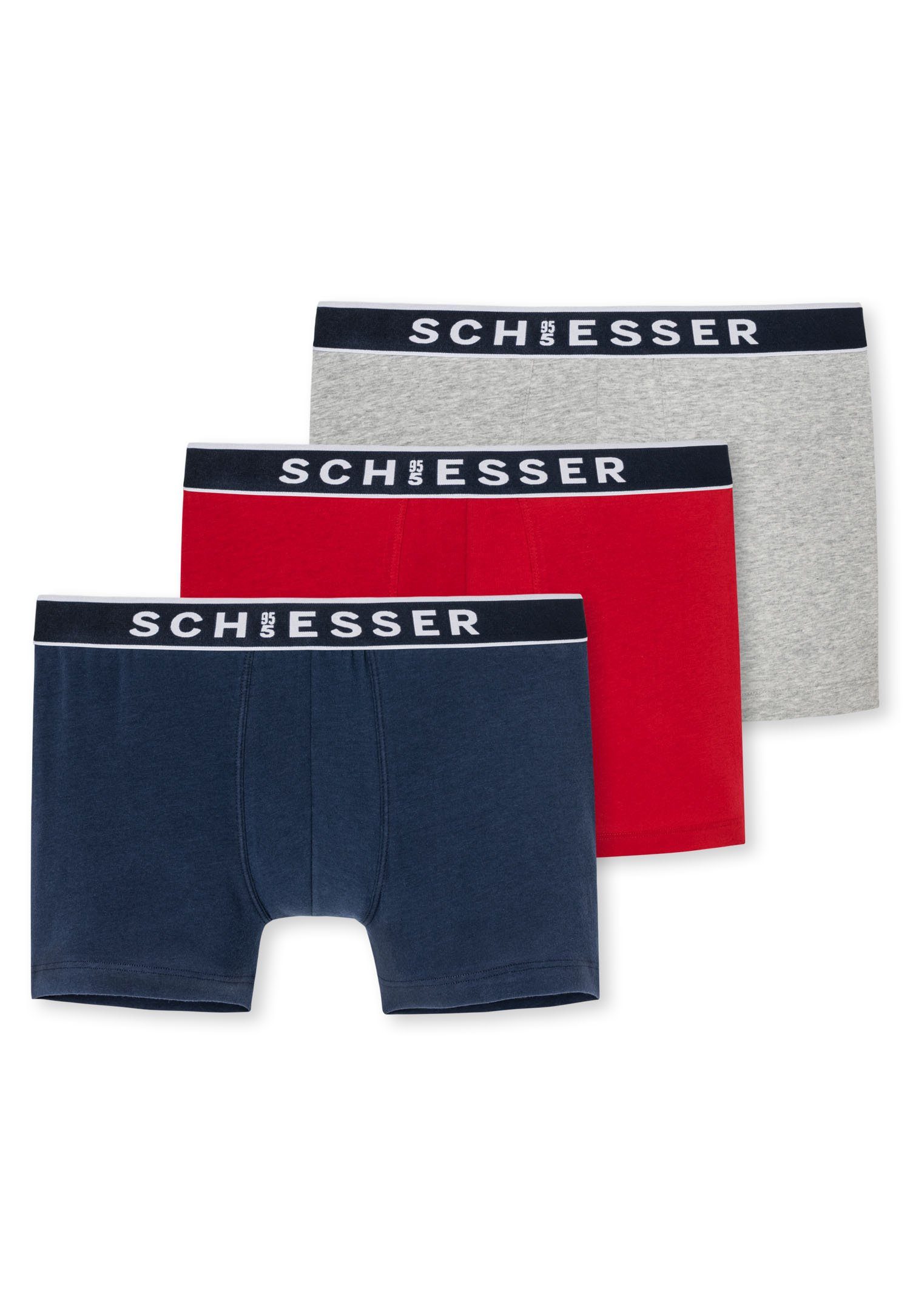Schiesser Boxer »Herren Shorts 3er Pack - 95/5, Cotton Stretch,« online  kaufen | OTTO