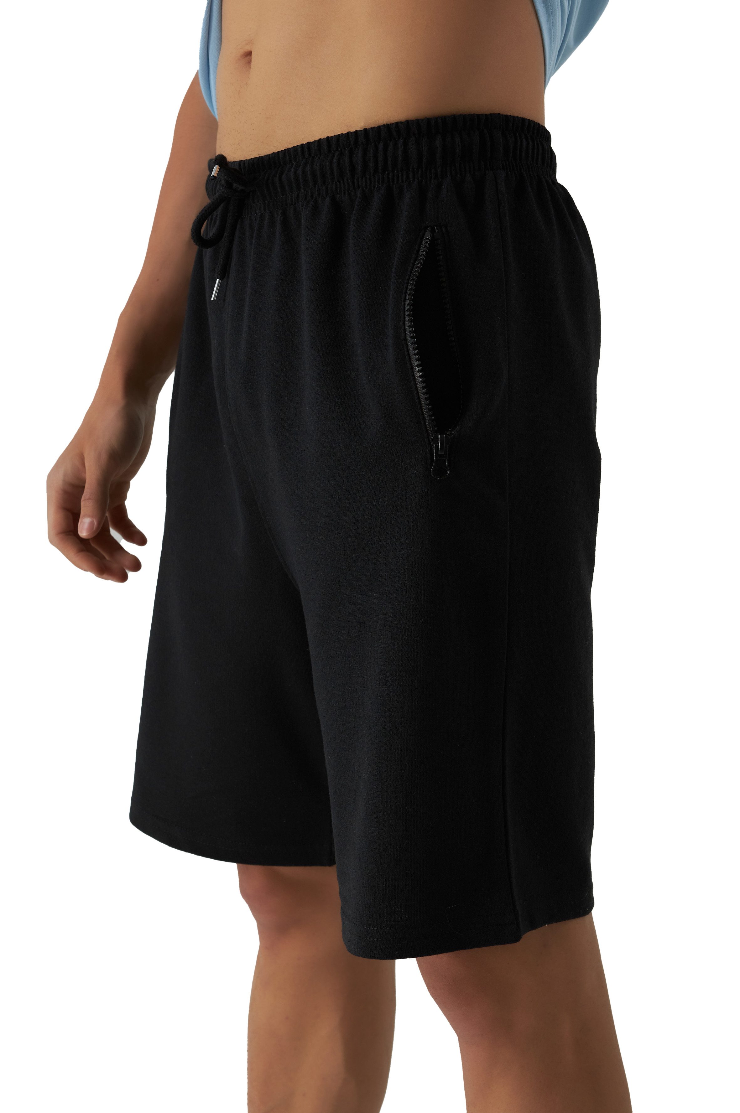 Smith & Solo Sweatshorts Kurze Hose Herren Shorts (1-tlg) Elasthan günstig online kaufen