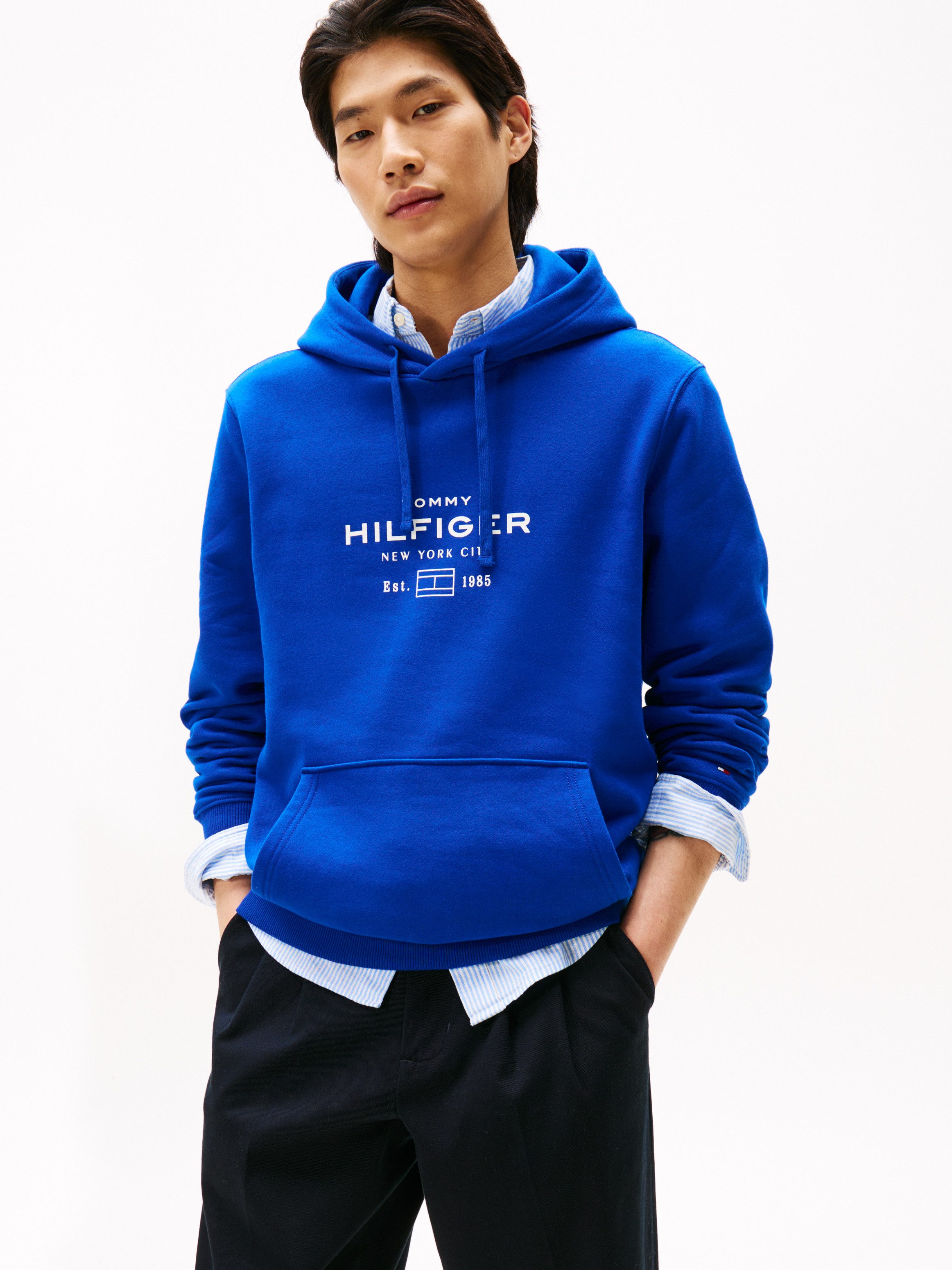 Tommy Hilfiger Kapuzensweatshirt OVAL GRAPHIC HOODIE Regular fit günstig online kaufen