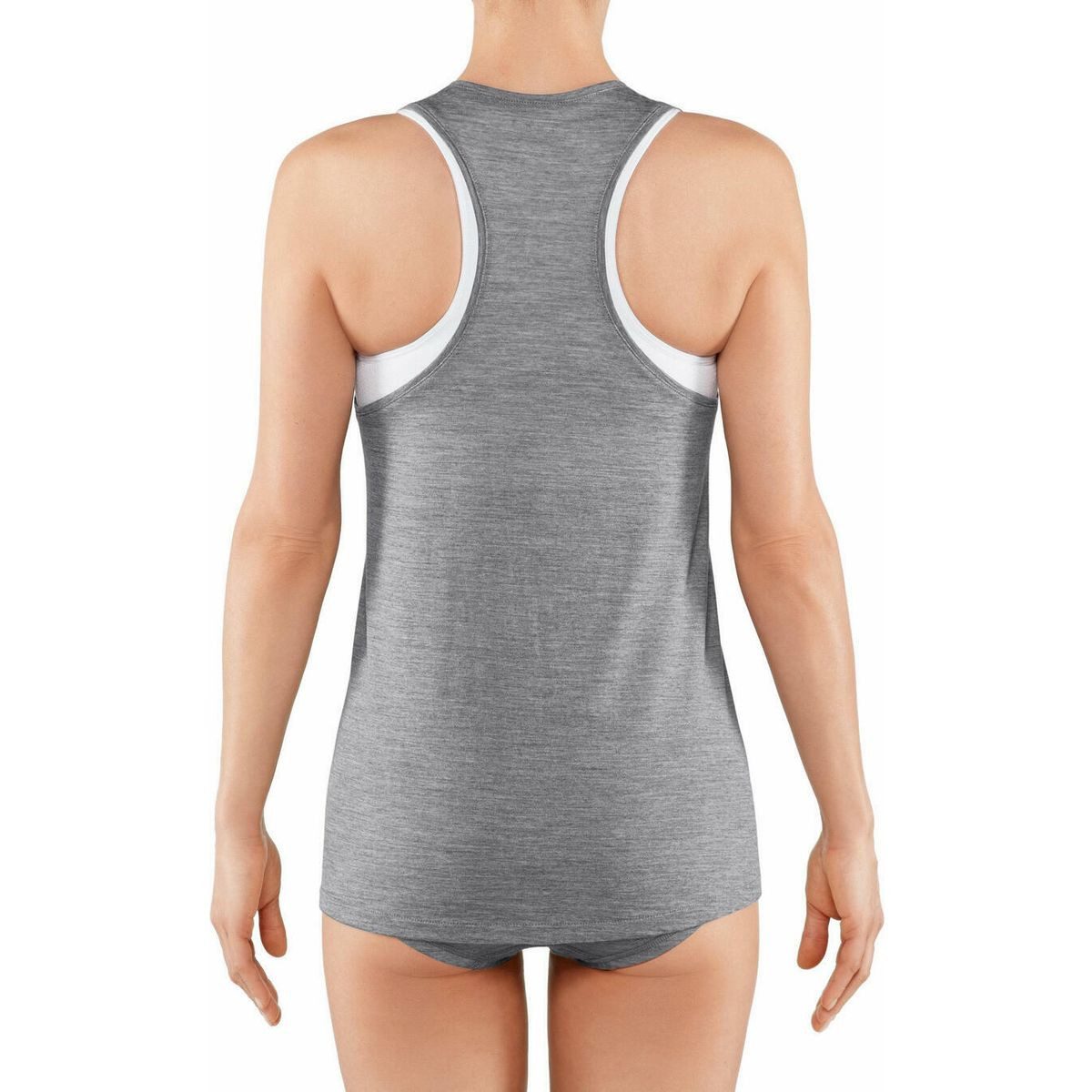 FALKE Tanktop Damen Tanktop Silk-wool Luxuriöses Tanktop aus Seide und Merinowolle für perfekte