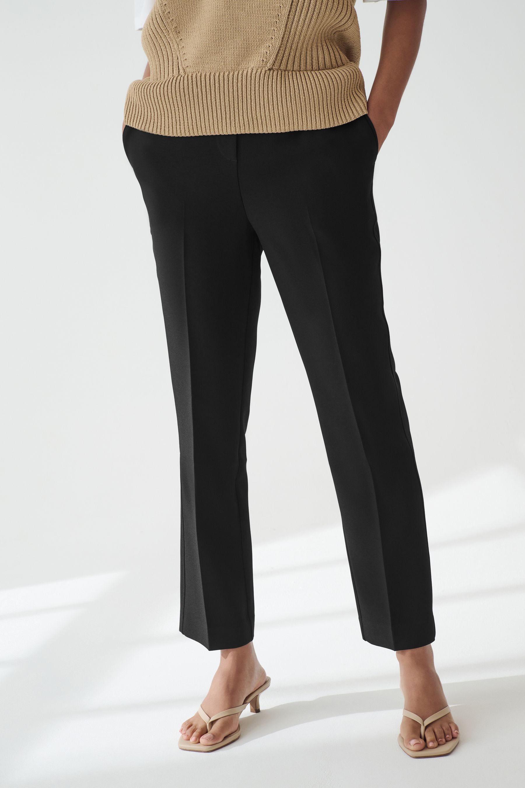 Next Dehnbund-Hose Tailored Fit Hose, Elastik-Rückenbund, günstig online kaufen