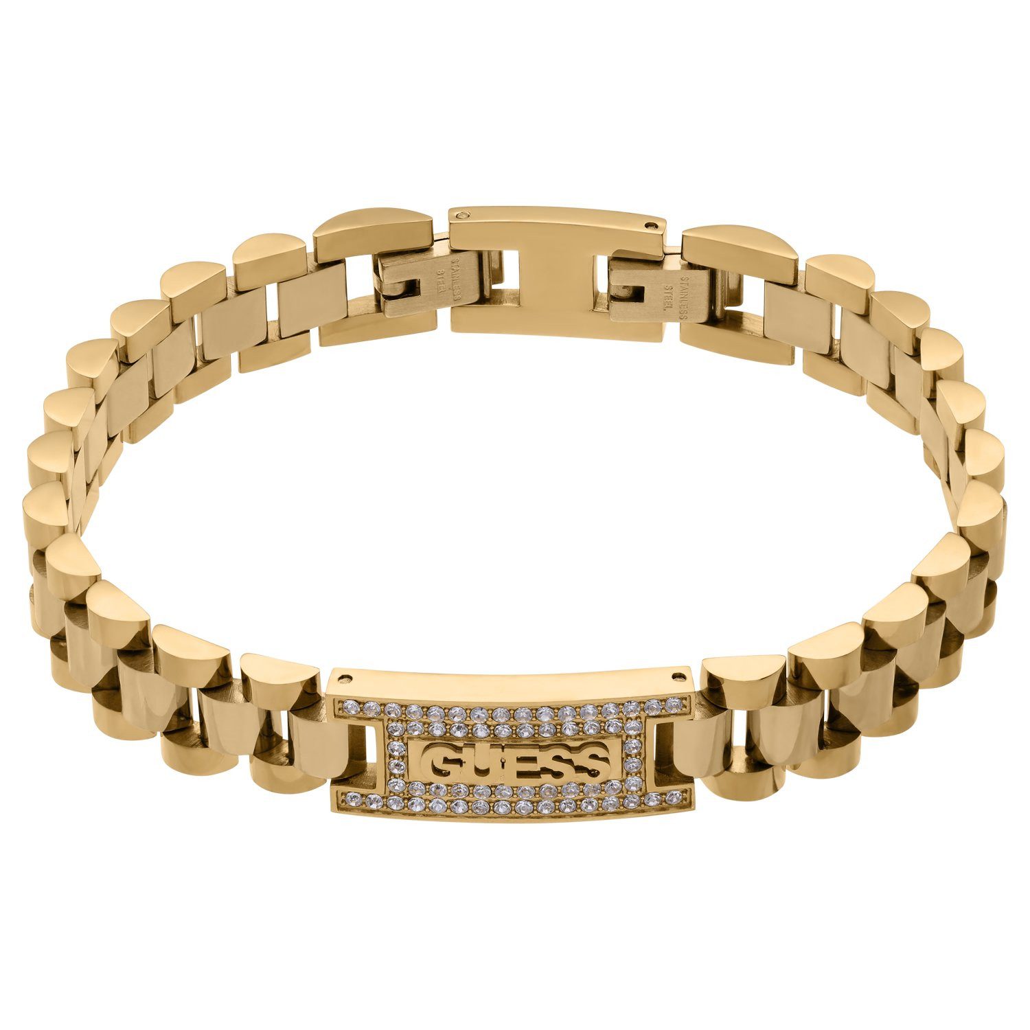 Guess Armband Armband - Stahl - Gold - Zirkonia - Herren