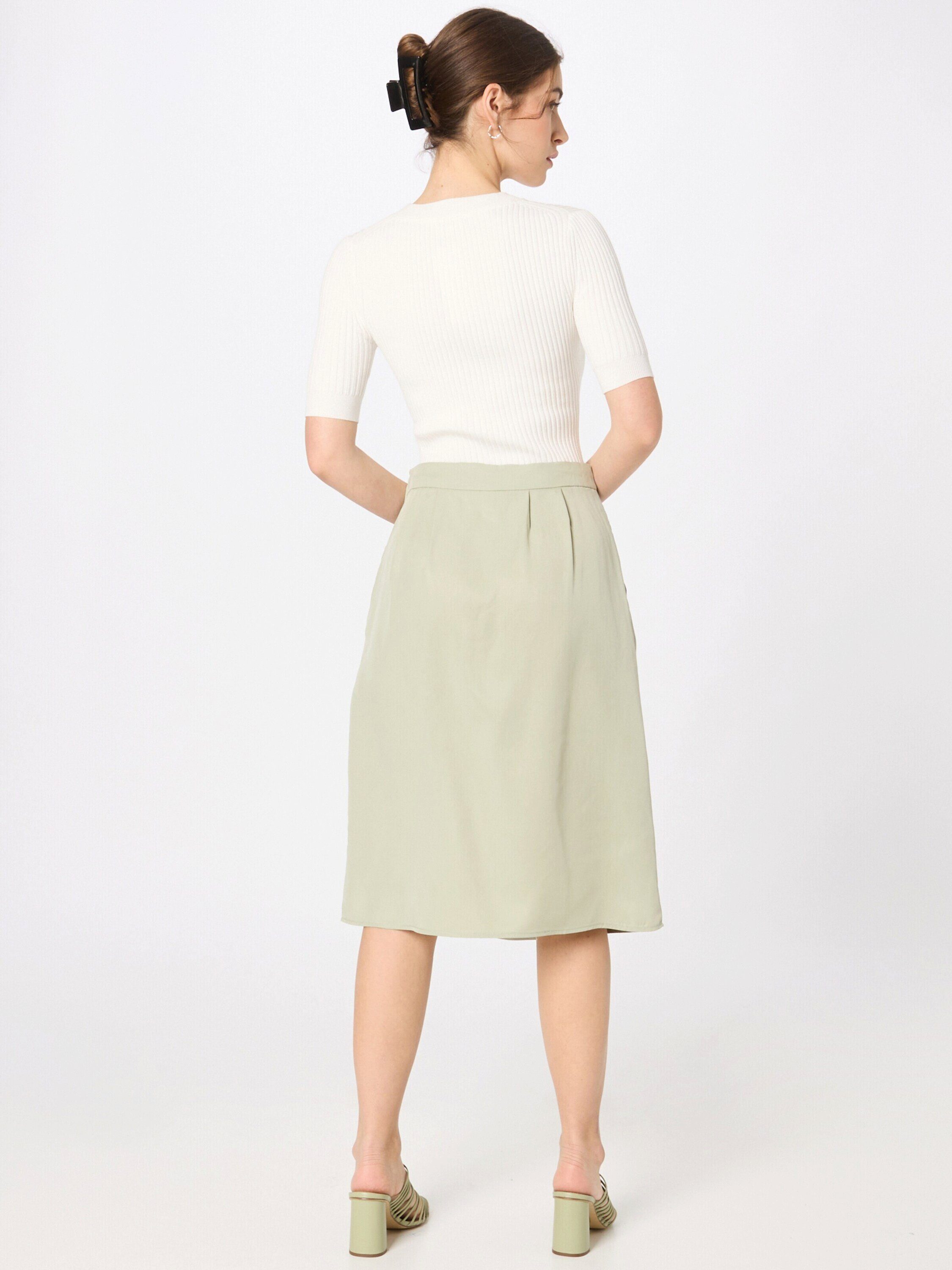 Vero Moda Faltenrock LILIANA (1-tlg) Wickel-Design