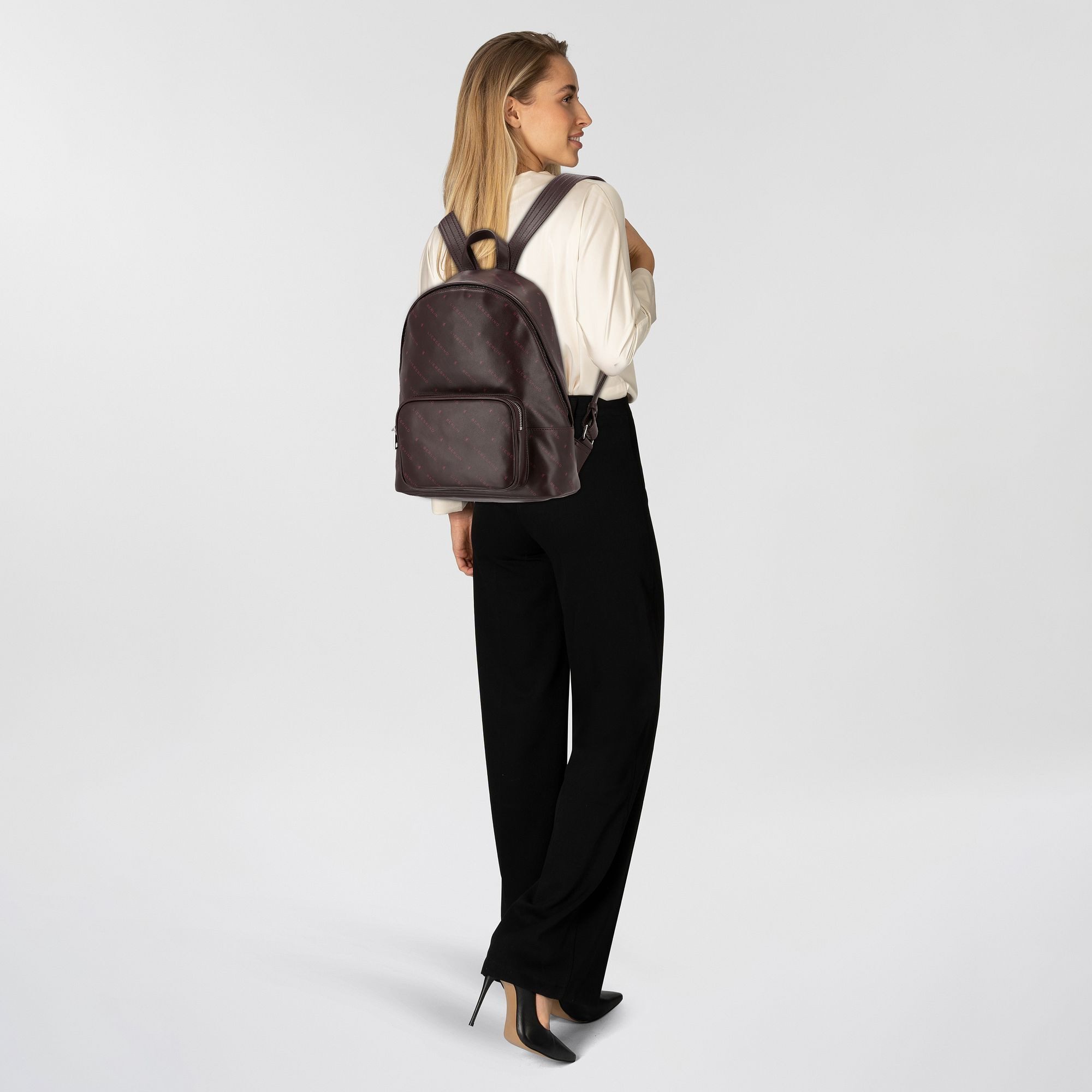 Liebeskind Berlin Daypack Monogram, Leder günstig online kaufen