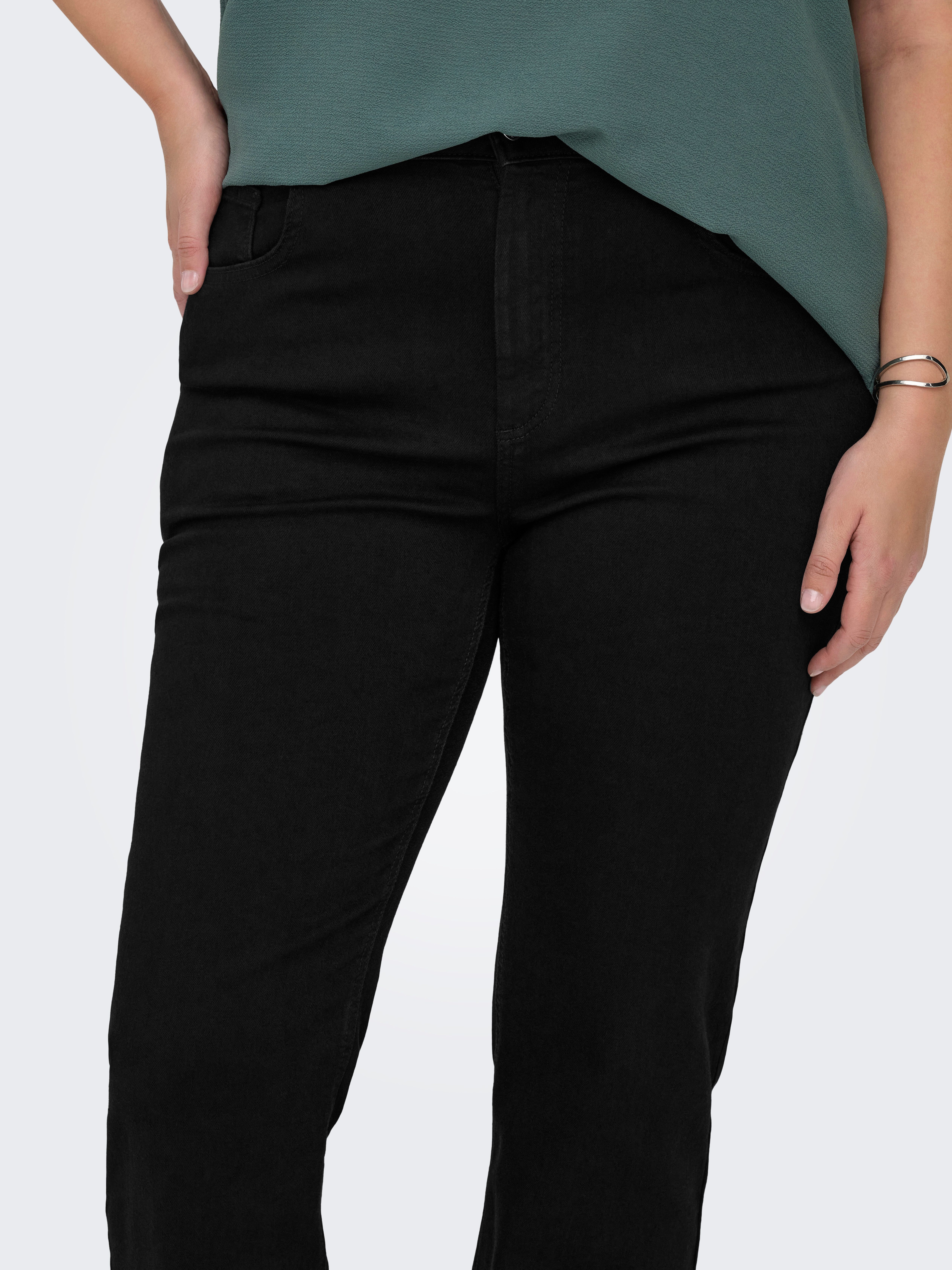 ONLY CARMAKOMA High-waist-Jeans CARWILLY HW FLARED PIM2343 DNM günstig online kaufen