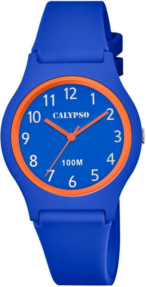 als für ideal Quarzuhr Jungen Sweet CALYPSO Time, Coole auch K5798/3, WATCHES Kinderarmbanduhr Geschenk,