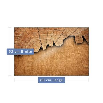 Decorwelt Bodenschutzplatte Funkenschutzplatte Glas Kaminofen Holz Braun Kamin platte Bodenplatte