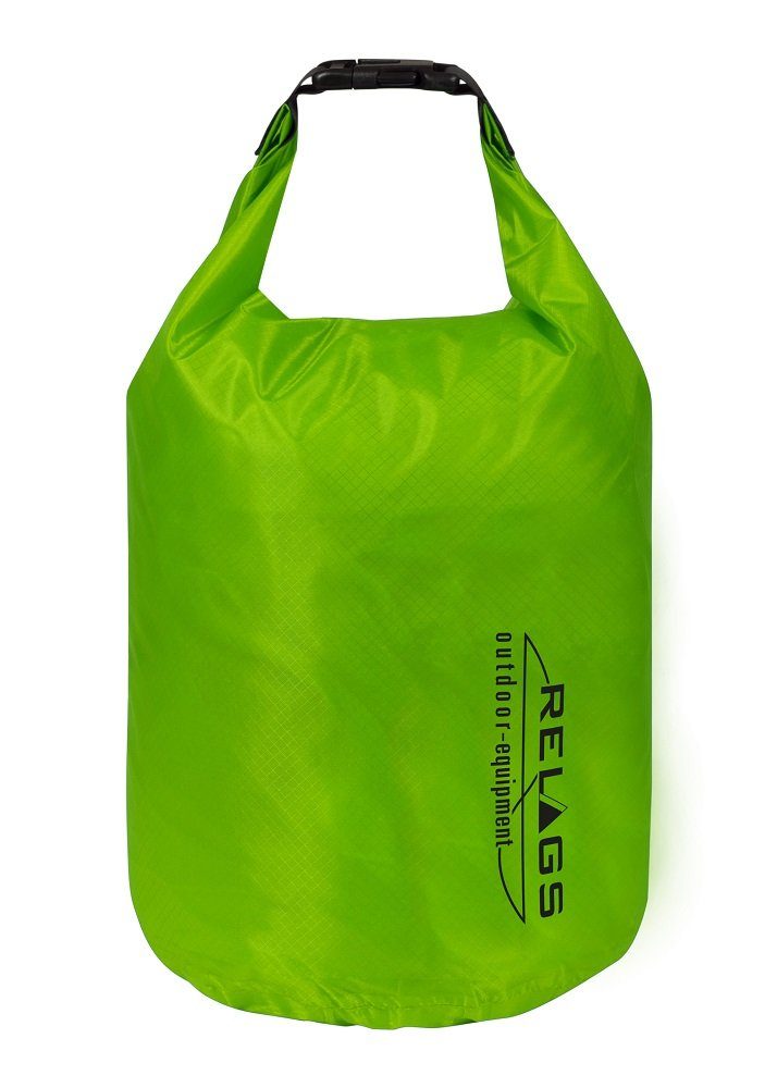 BasicNature Packsack BasicNature Packsack 210T 2 L wasserdicht hellgrün, BasicNature Packsack '210T' - 2 L hellgrün