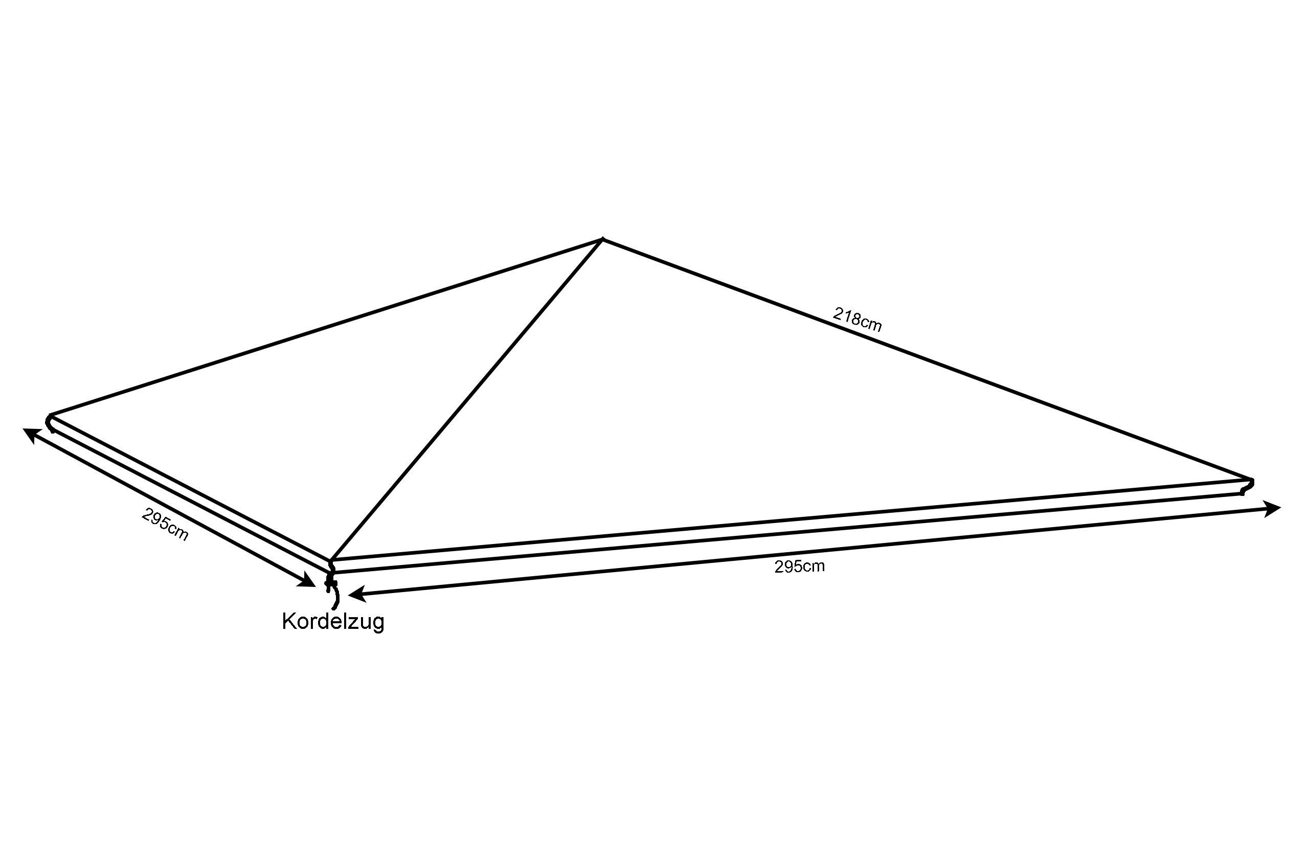 Quick Star Pavillon Schutzhaube 3x3m Hardtop günstig online kaufen