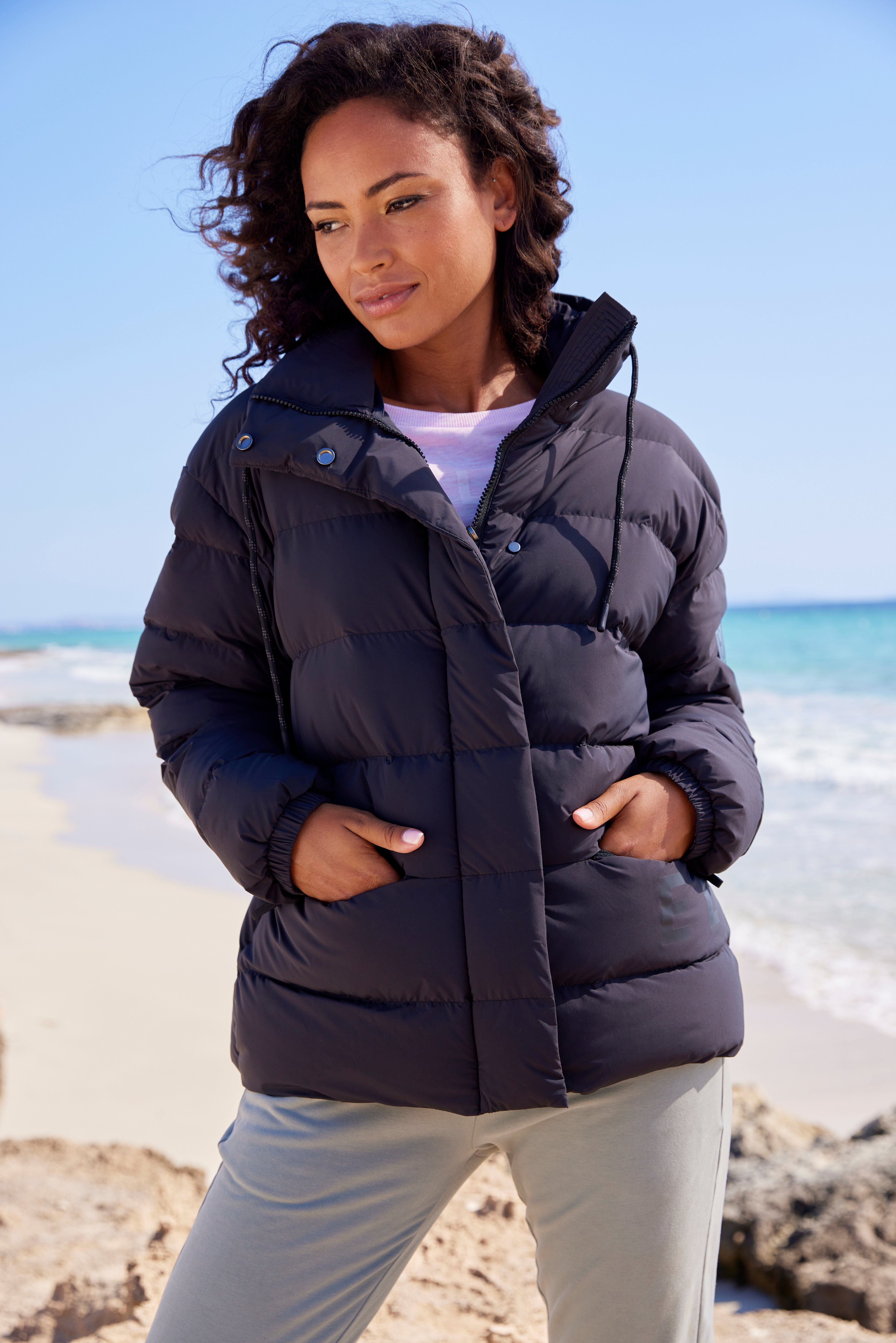 Elbsand Steppjacke mit hochschließendem Kragen – Bild 5 von 5