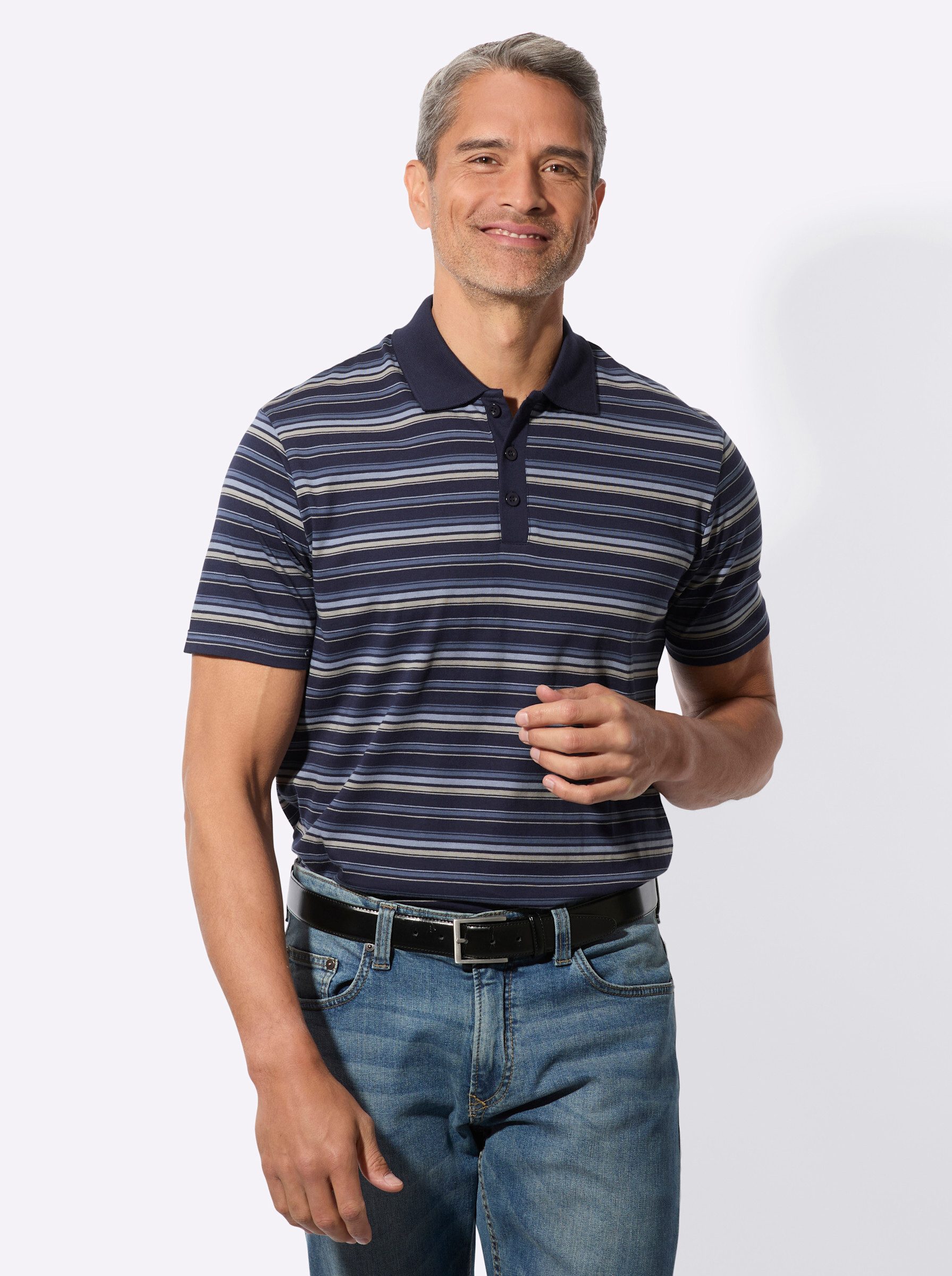 T-Shirt Kurzarm-Poloshirt Kurzarm