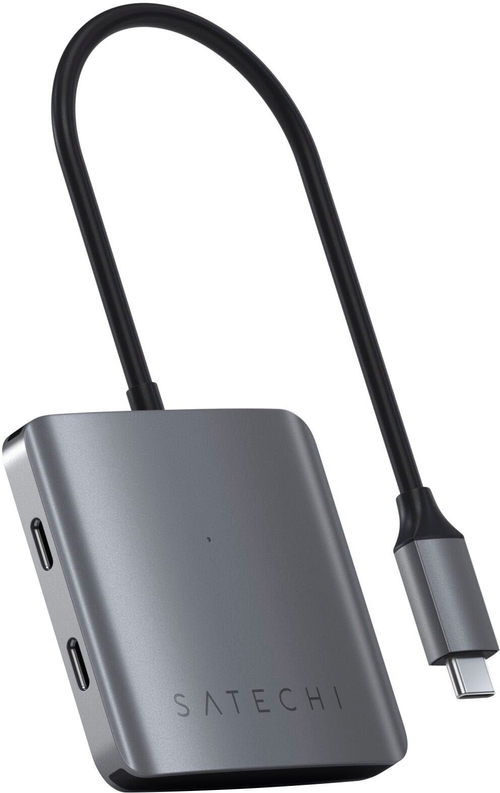Aluminum 4 Port USB-C Hub USB-Adapter