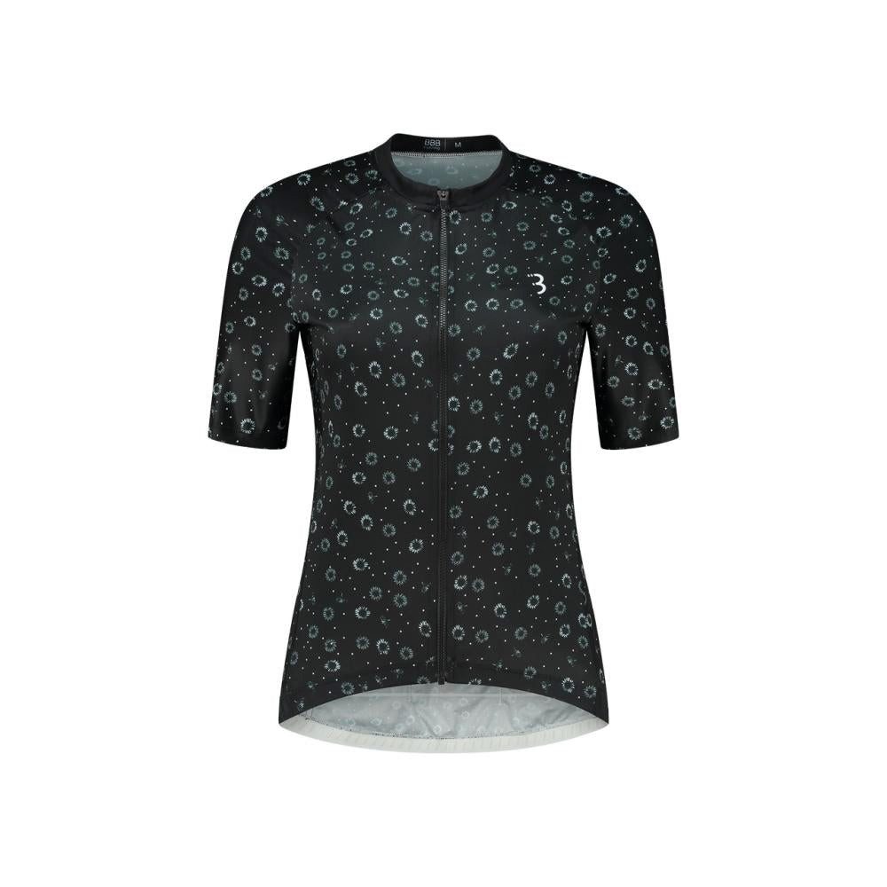 Funktionsshirt BBB Trikot DonnaFit R s.s. XL schwarz floral