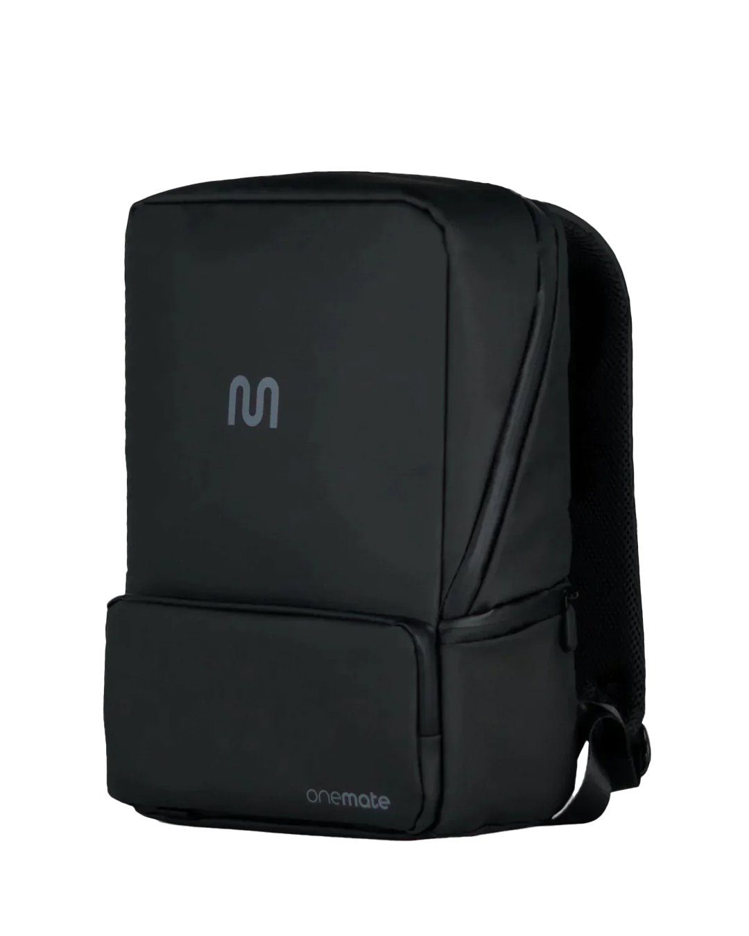 onemate Rucksack Backpack Mini / schwarz (1-tlg), 15 L mit austauschbarem Flap